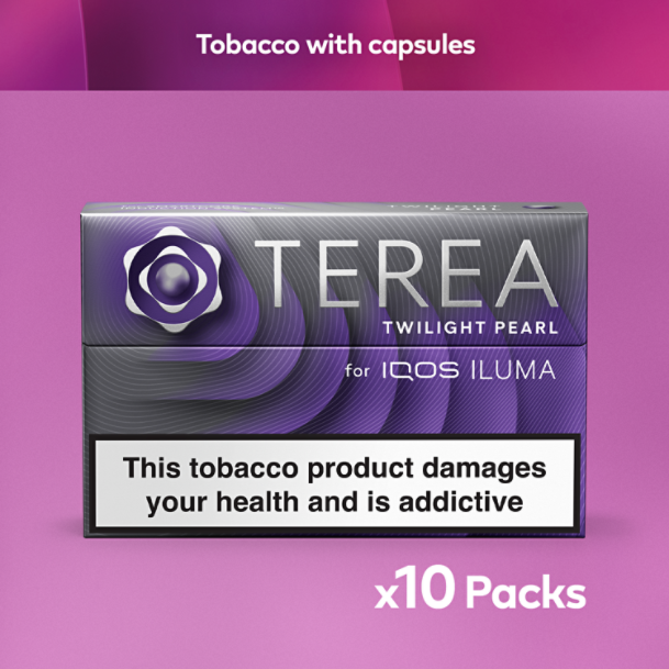 Buy IQOS TEREA Twilight Pearl Bundle | 10 Packs