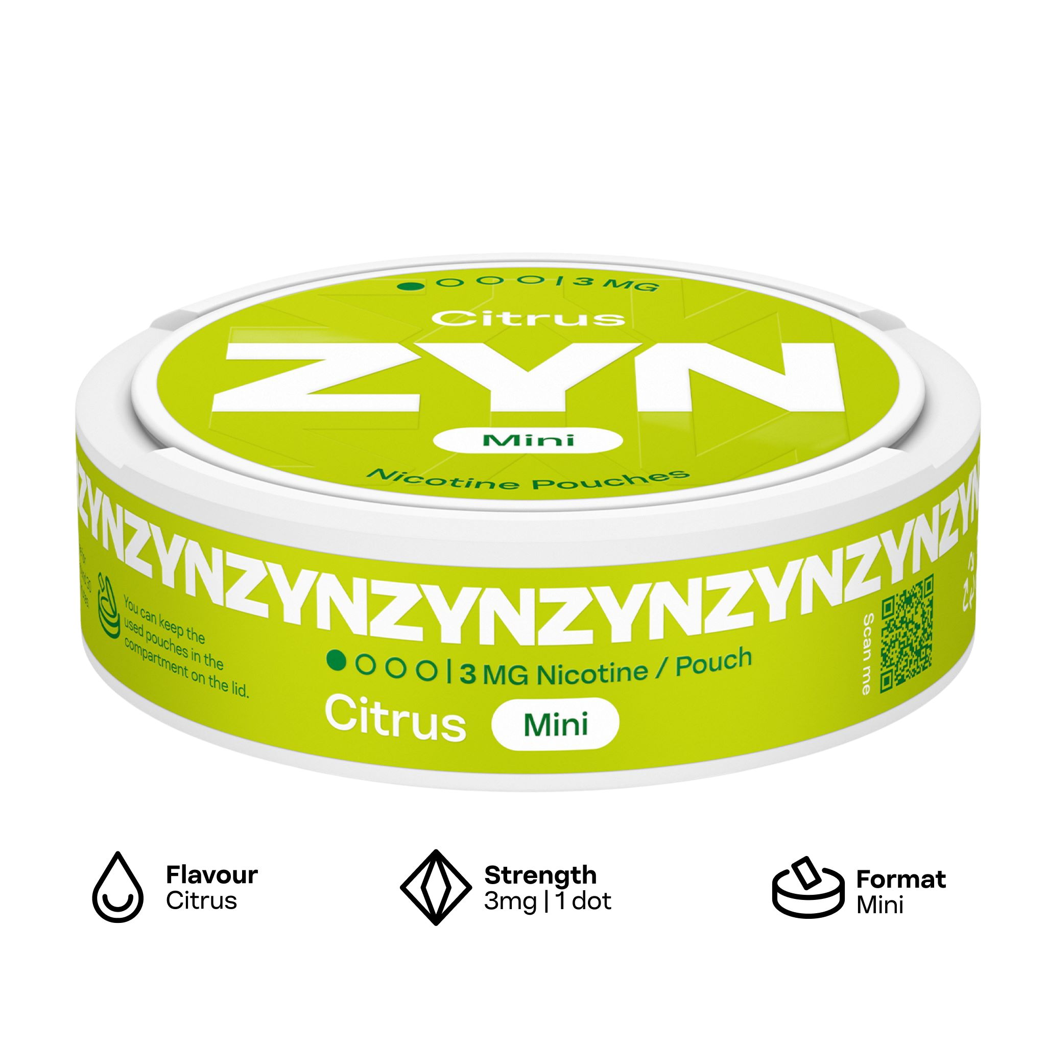 ZYN Citrus 3mg (Zyn Citrus)