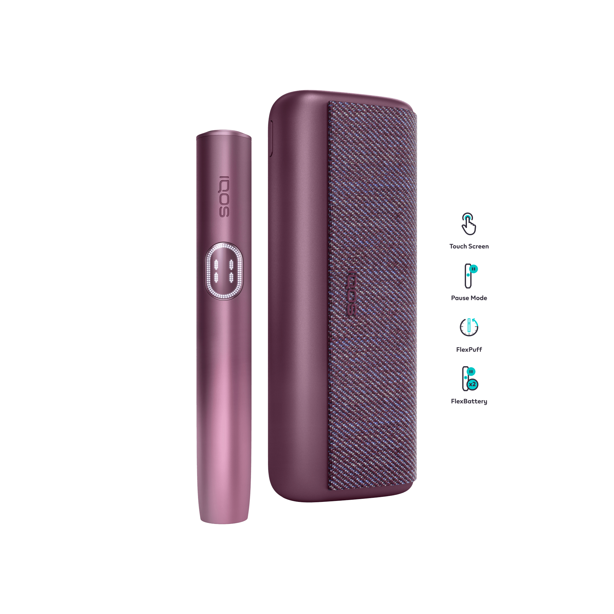 IQOS ILUMA i Prime Garnet Red Kit (PRIME GARNET RED)