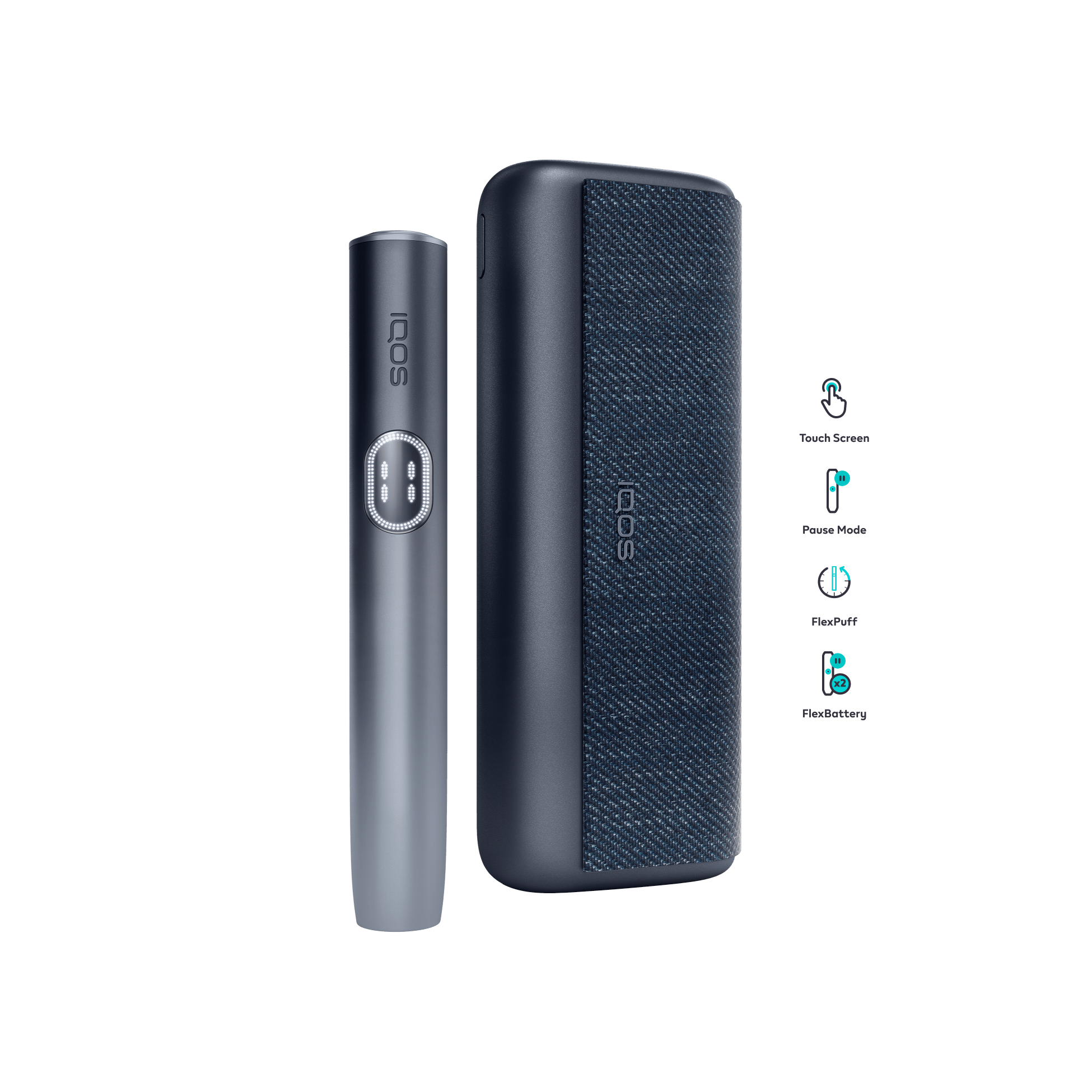 IQOS ILUMA i Prime Midnight Black Kit (Midnight Black)