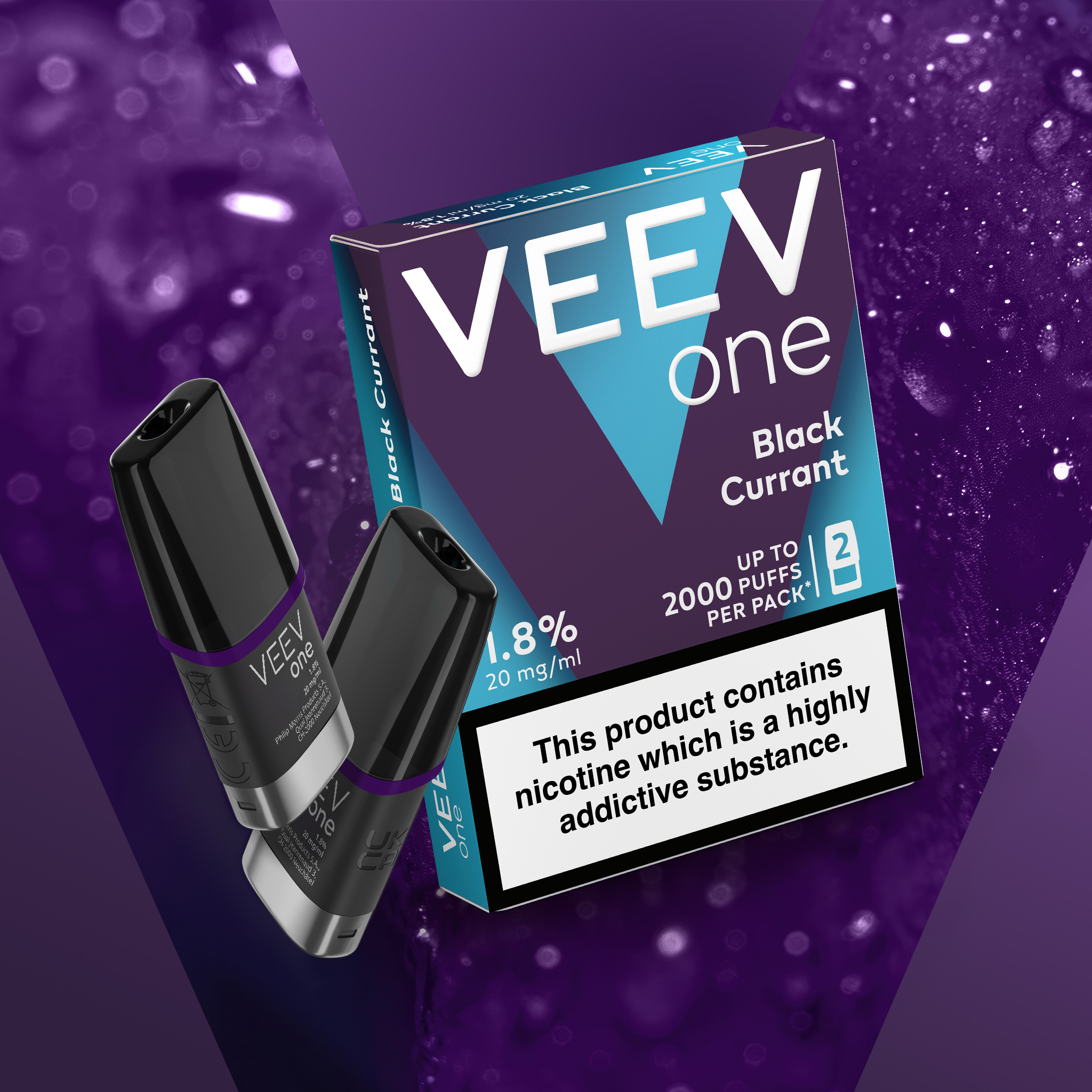 VEEV One Blackcurrant (AMBER SELECTION)
