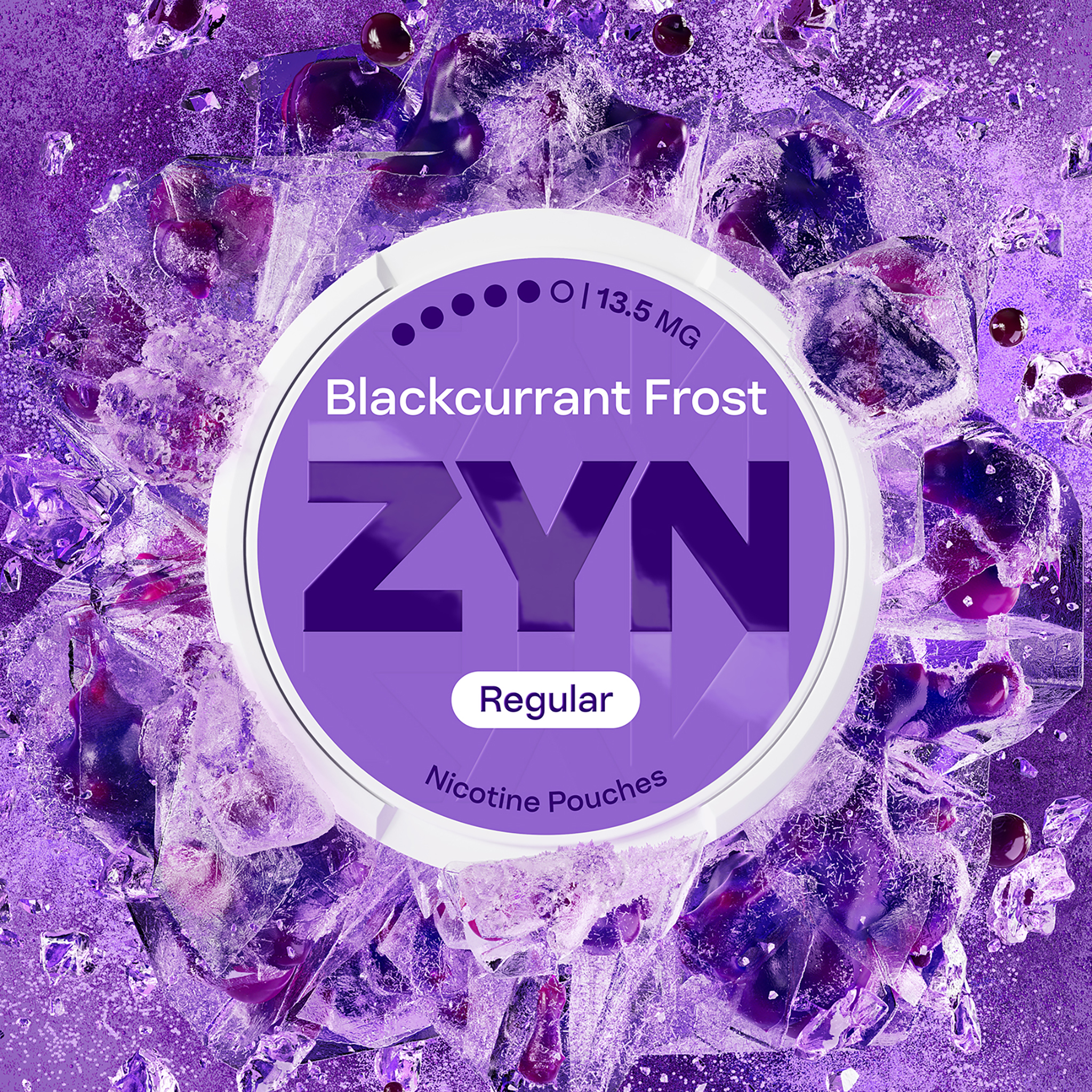 ZYN Blackcurrant Frost 13.5mg (ICY BLACKCURRANT)