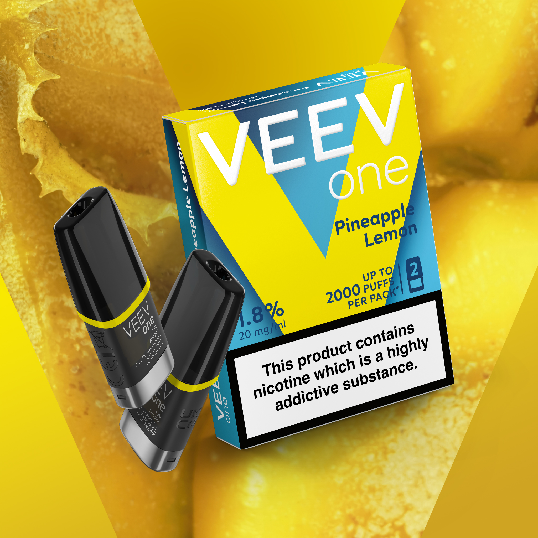 VEEV One Pineapple Lemon (Pineapple Lemon)
