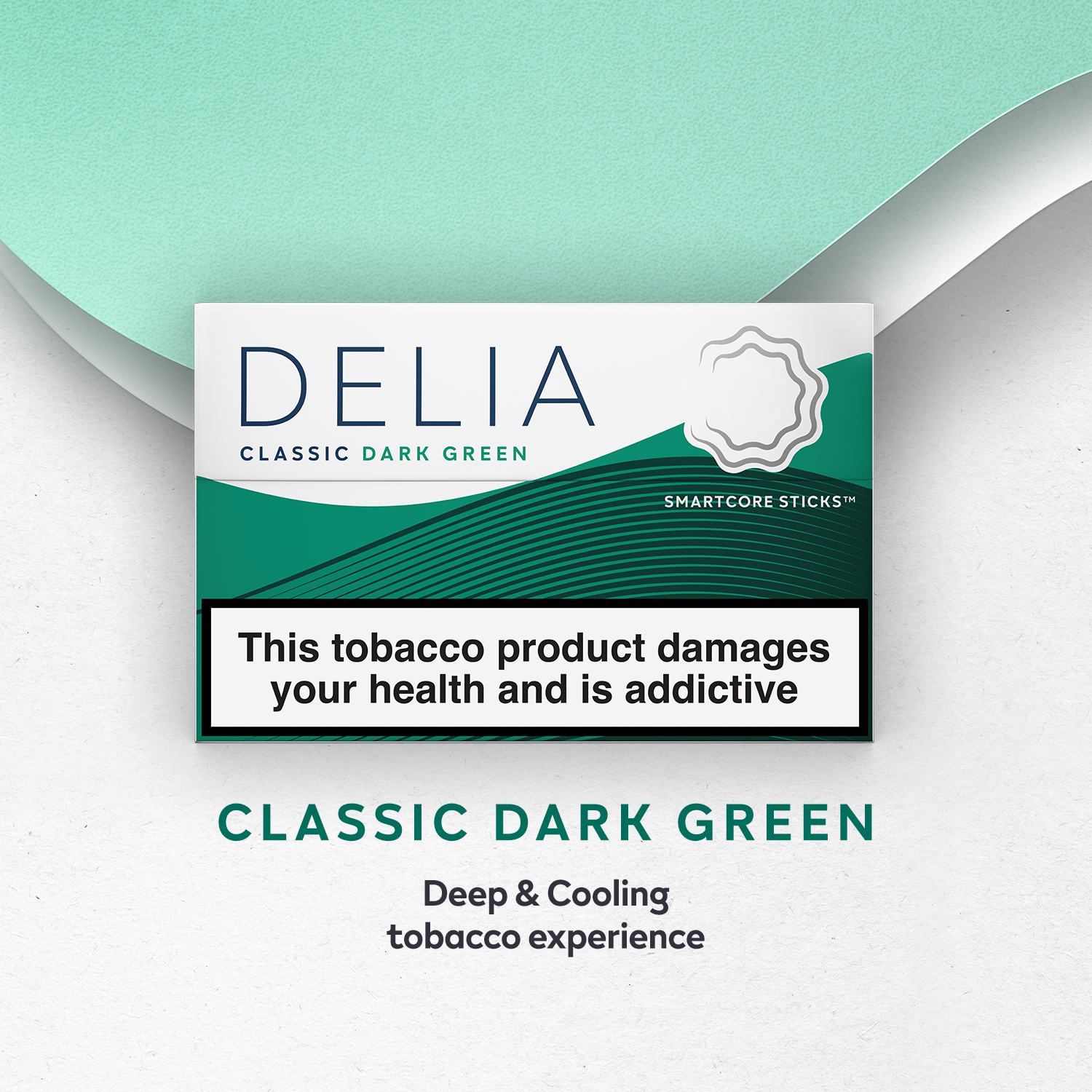 DELIA Dark Green (Menthol) (AMBER SELECTION)