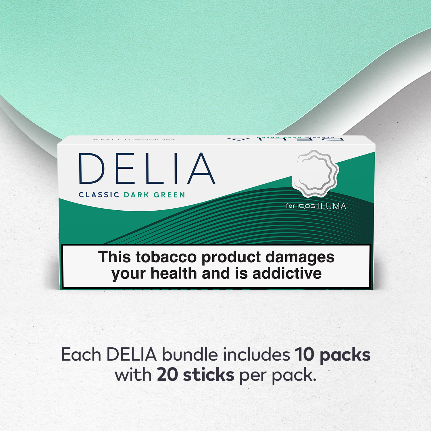 DELIA Dark Green (Menthol) (AMBER SELECTION)