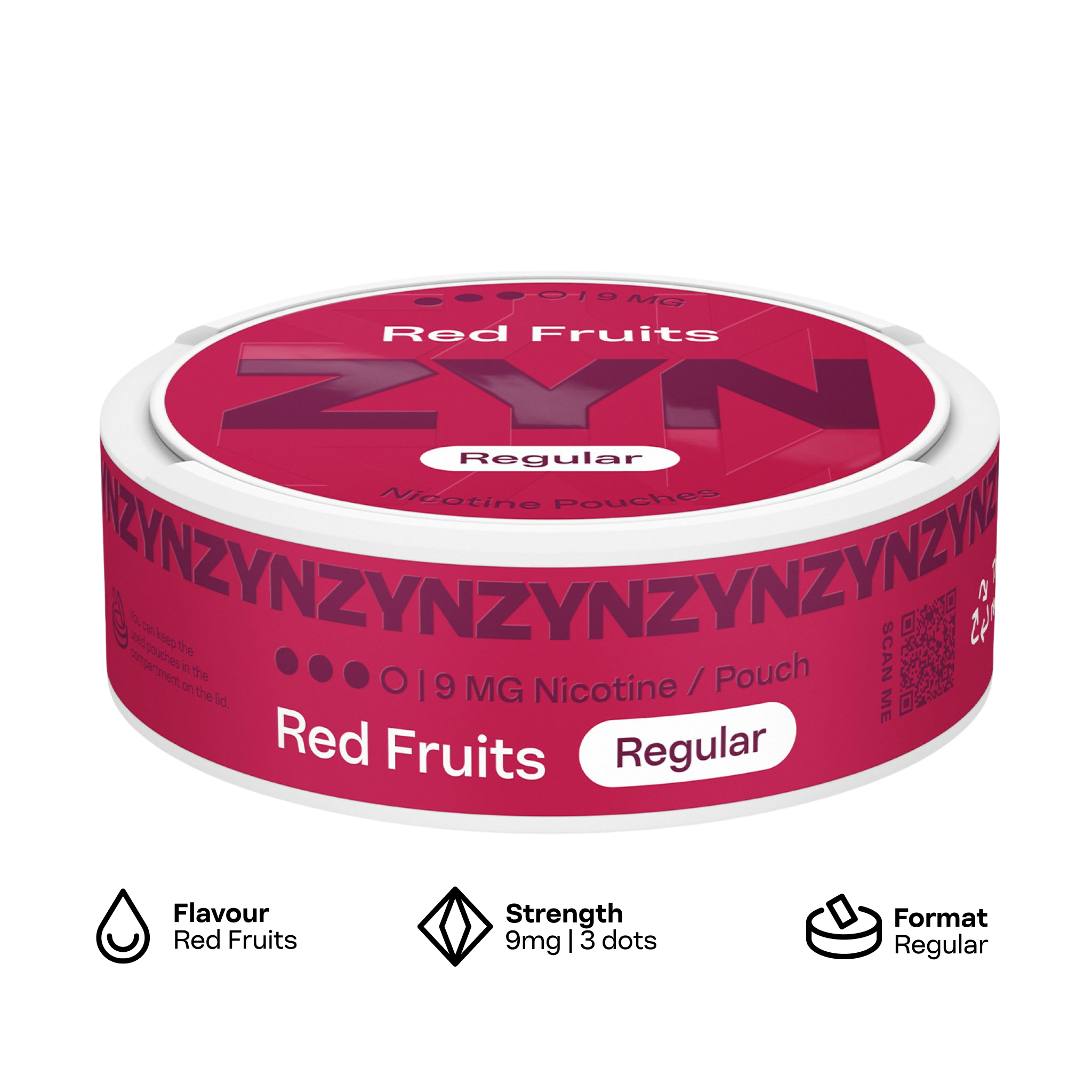 ZYN Red Fruits 9mg (ZYN Red Fruits)
