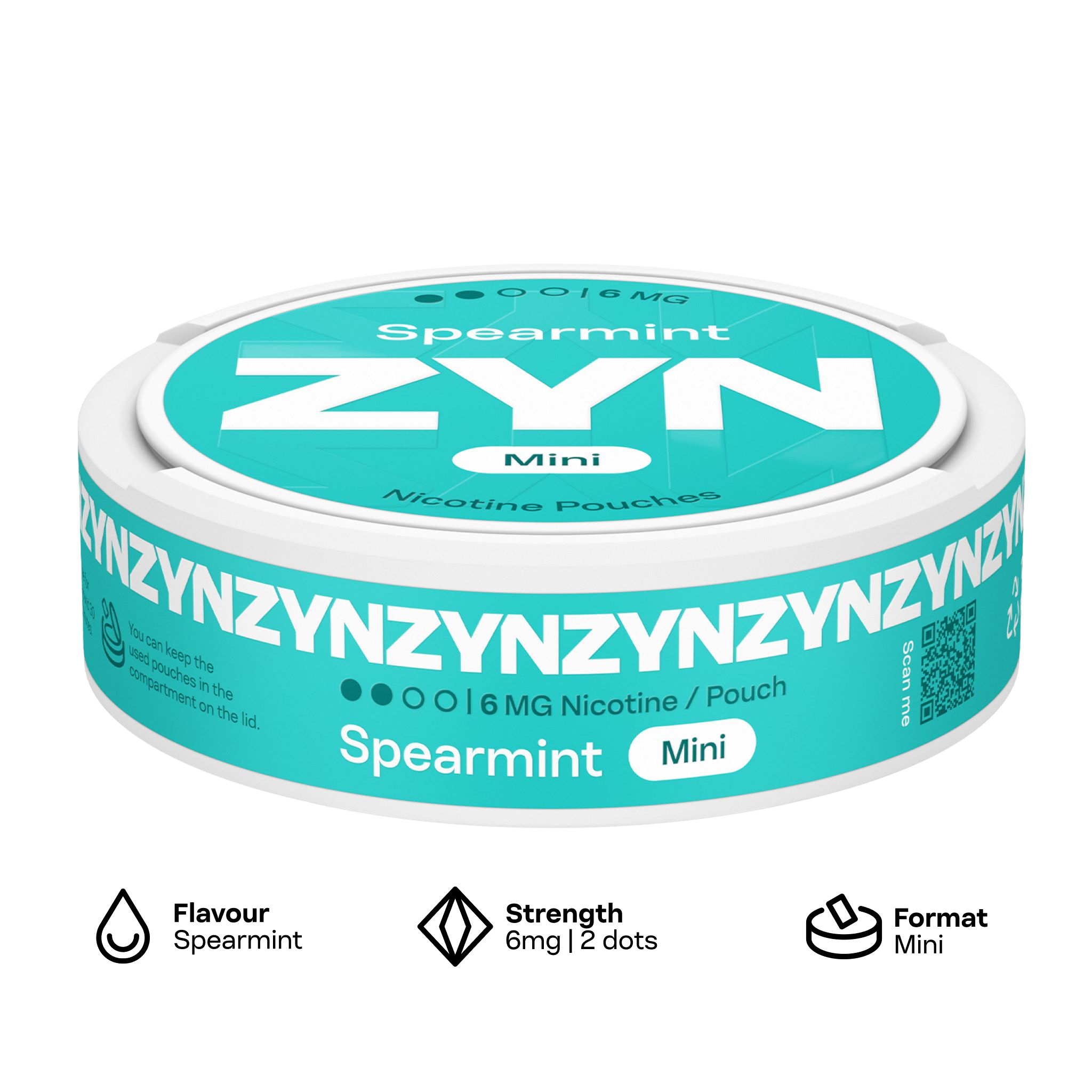 ZYN Spearmint 6mg (SPEARMINT)