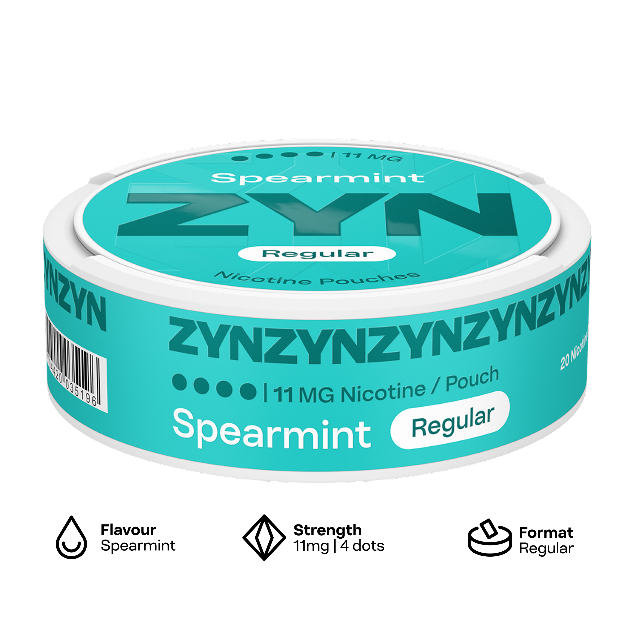 ZYN Spearmint 11mg (SPEARMINT)