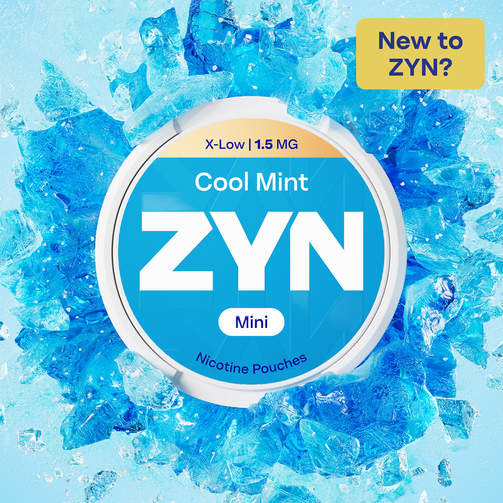 ZYN Cool Mint X-Low 1.5mg (Cool Mint)