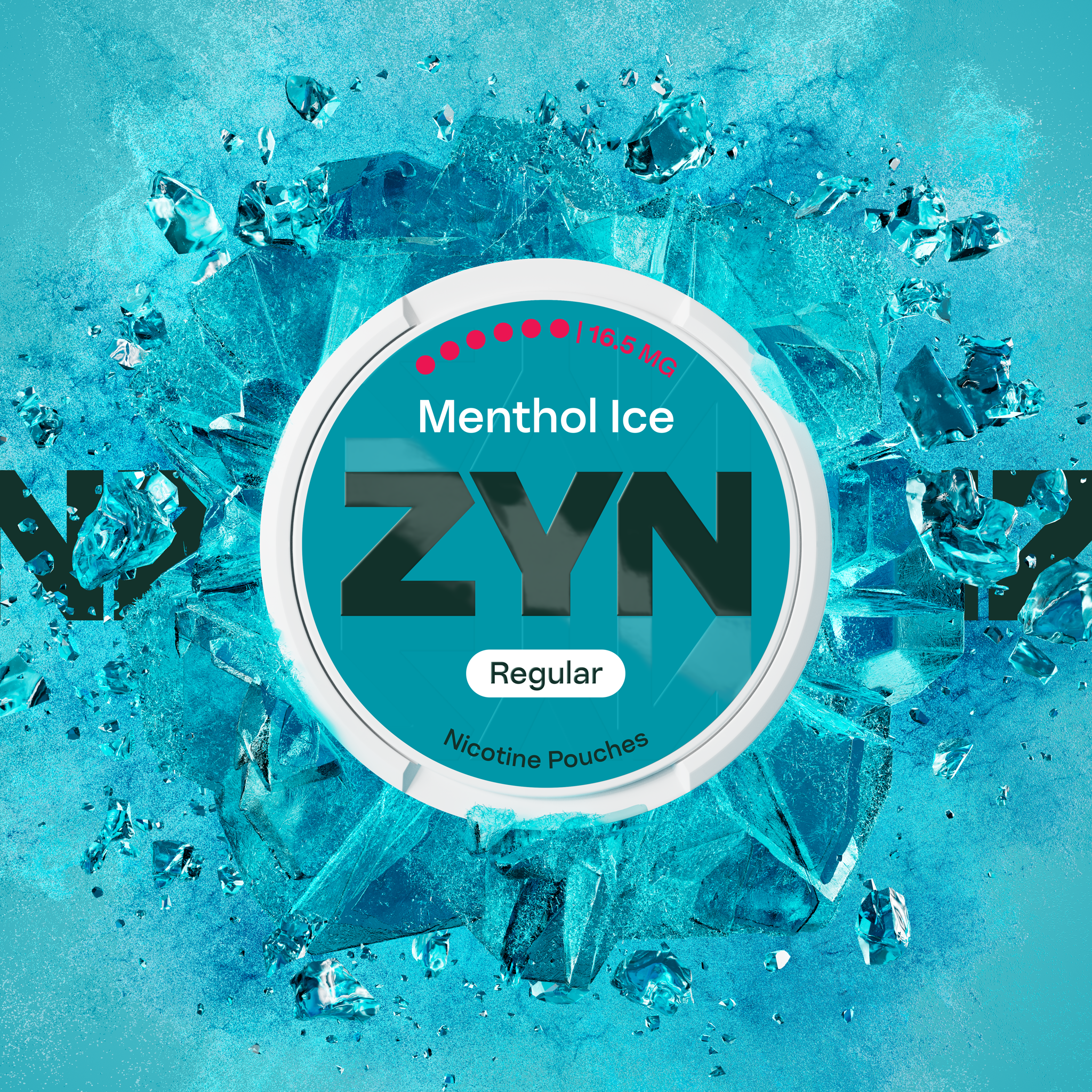 ZYN Menthol Ice 16.5mg (Menthol Ice)