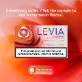 LEVIA Strawberry with Watermelon Pearl (Zero Tobacco) (Summer Pearl)