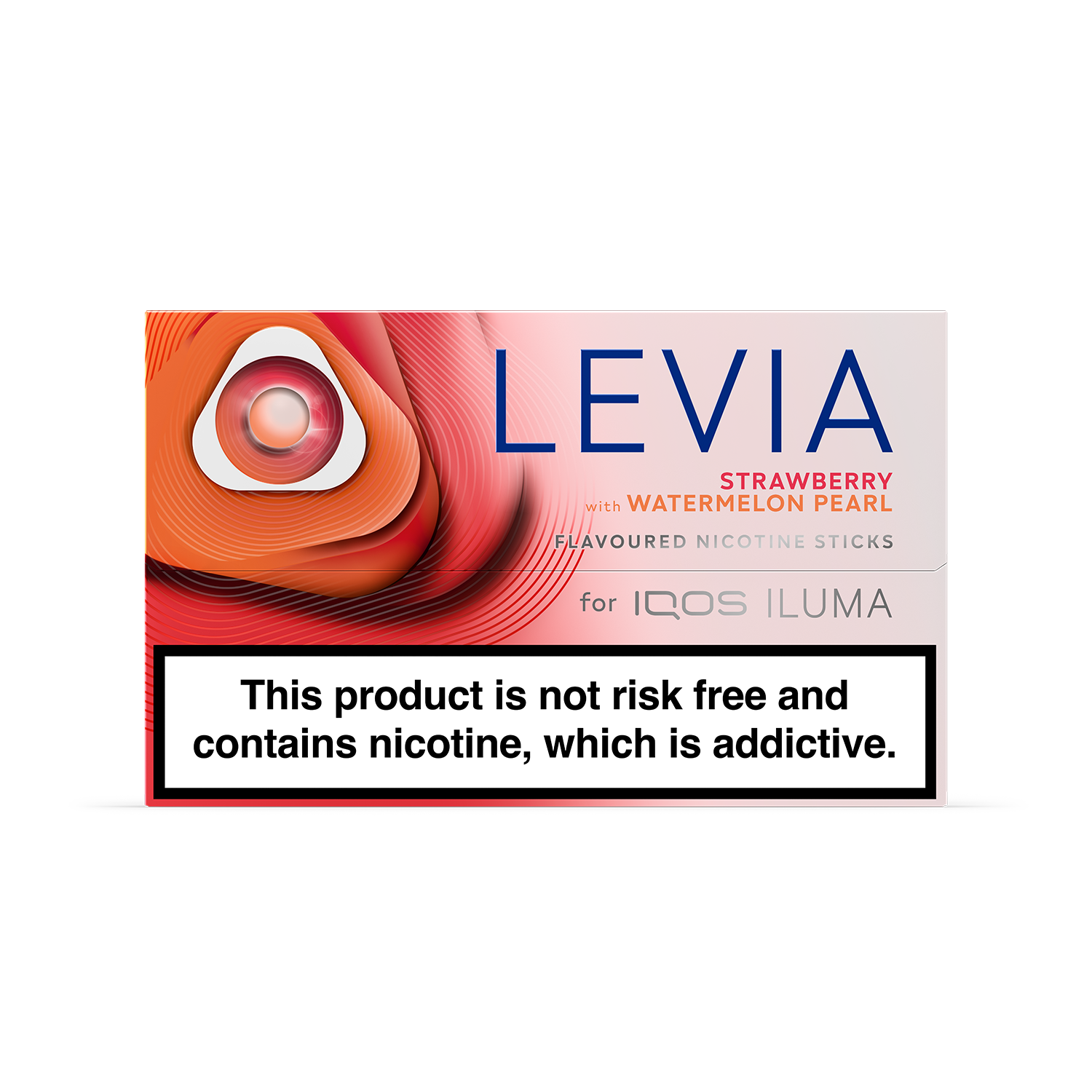 LEVIA Strawberry with Watermelon Pearl Pack (Zero Tobacco) (Strawberry with Watermelon Pearl)