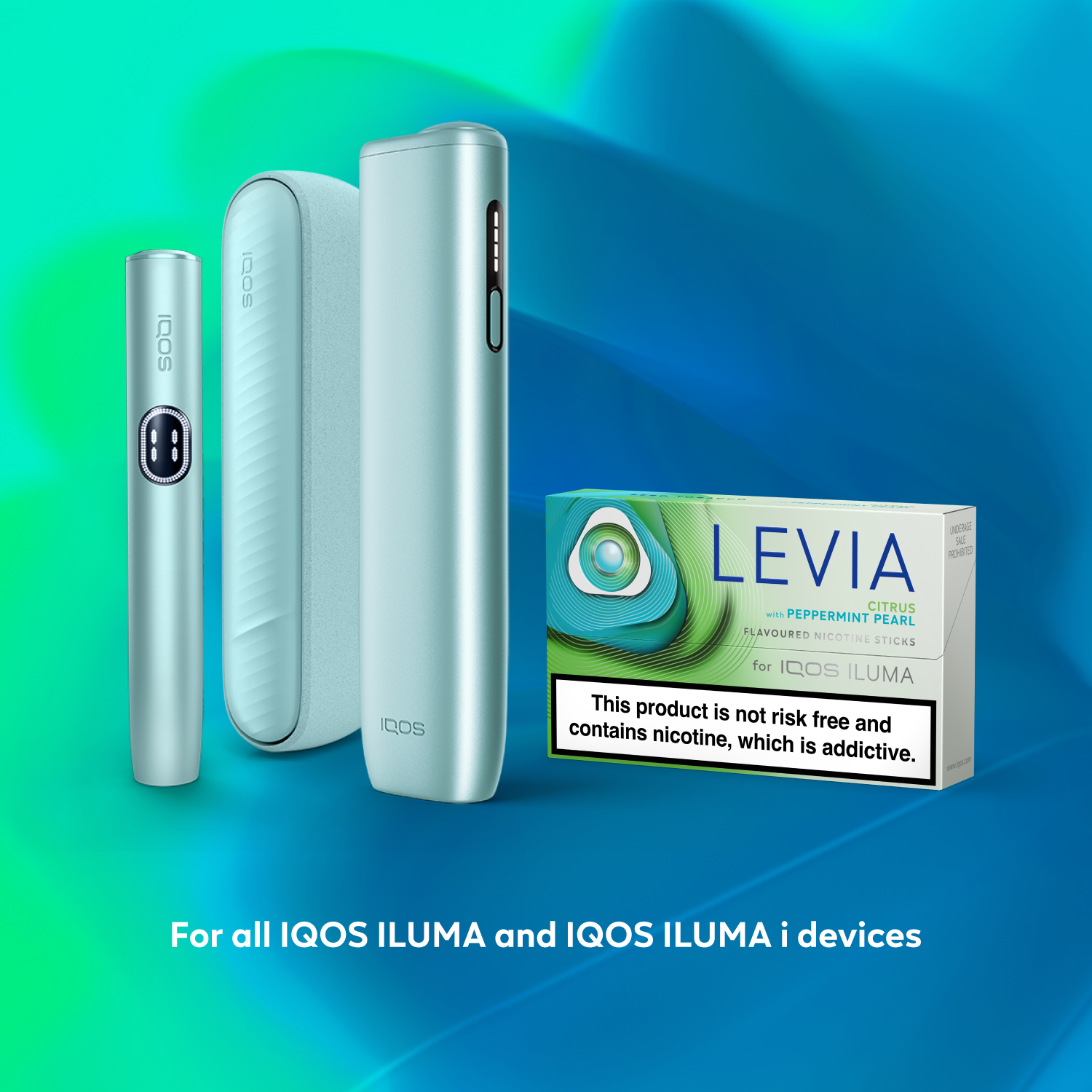LEVIA Citrus with Peppermint Pearl (Zero Tobacco) (CITRUS)