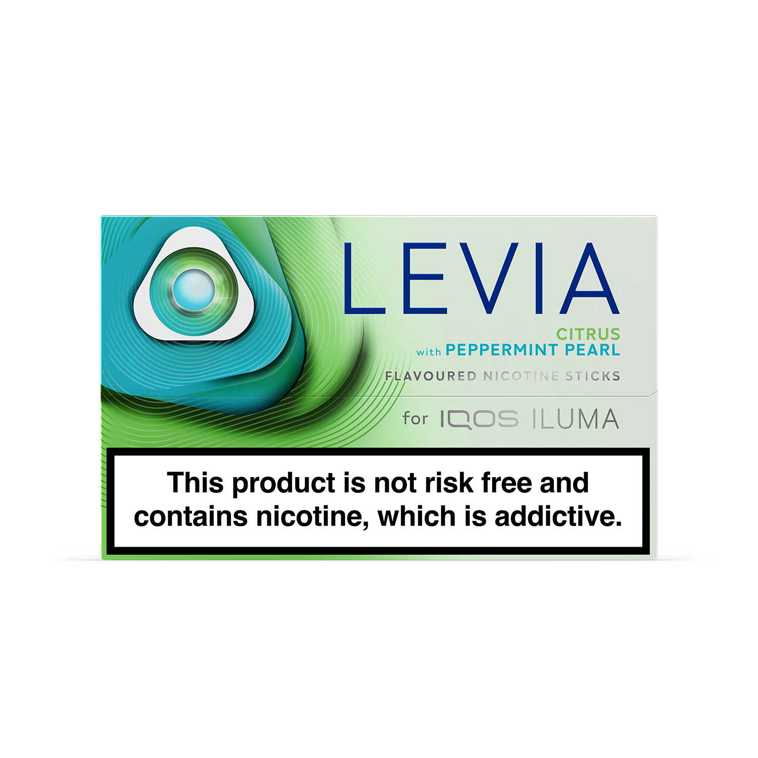 LEVIA Citrus with Peppermint Pearl Pack (Zero Tobacco) (Citrus with Peppermint Pearl)