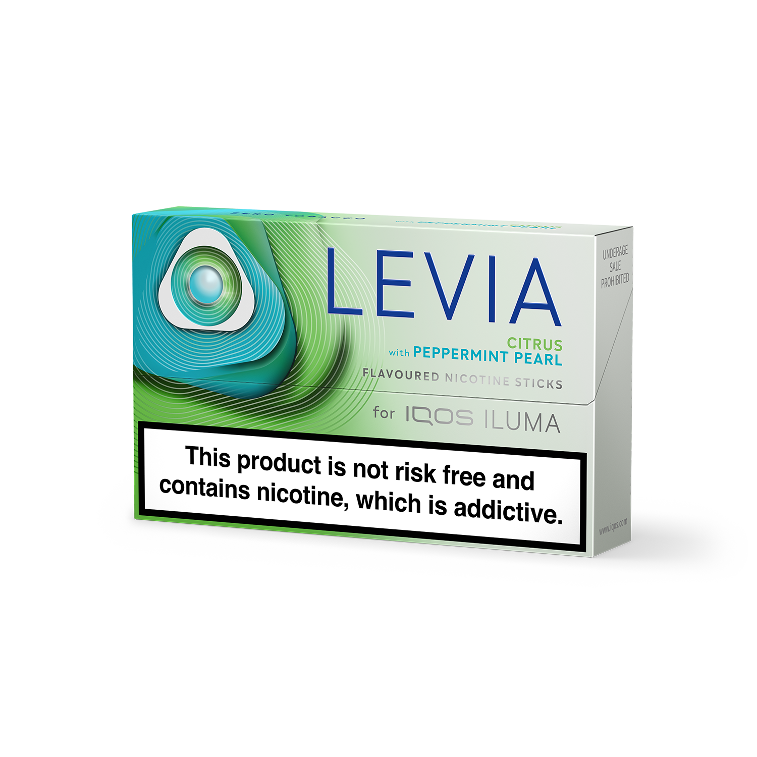 LEVIA Citrus with Peppermint Pearl Pack (Zero Tobacco) (Citrus with Peppermint Pearl)