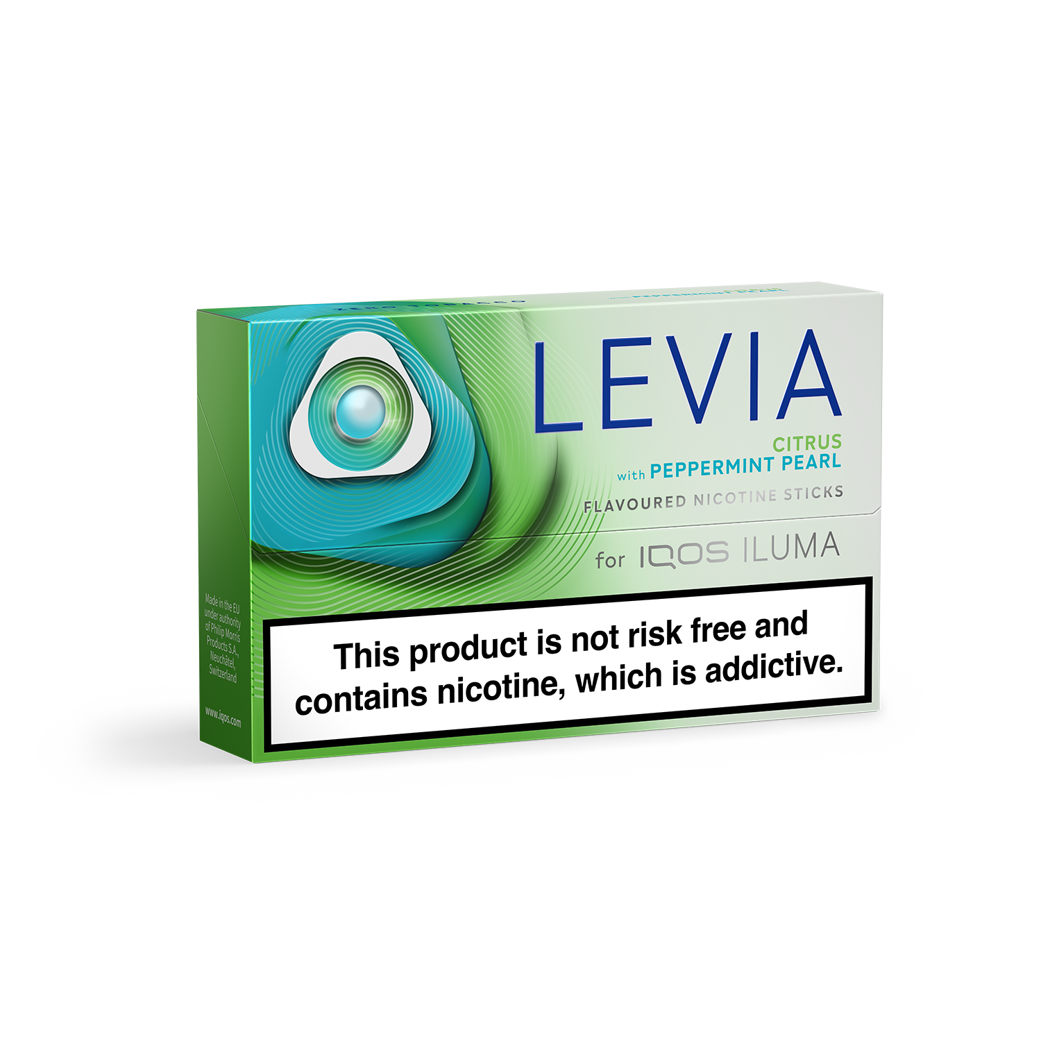 LEVIA Citrus with Peppermint Pearl Pack (Zero Tobacco) (Citrus with Peppermint Pearl)