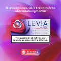LEVIA Blueberry with Strawberry Pearl (Zero Tobacco) (Blueberry with Strawberry Pearl)