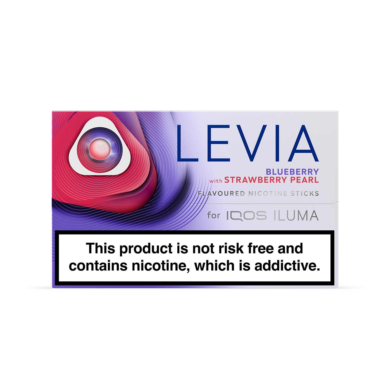 LEVIA Blueberry with Strawberry Pearl Pack (Zero Tobacco) (Blueberry with Strawberry Pearl)