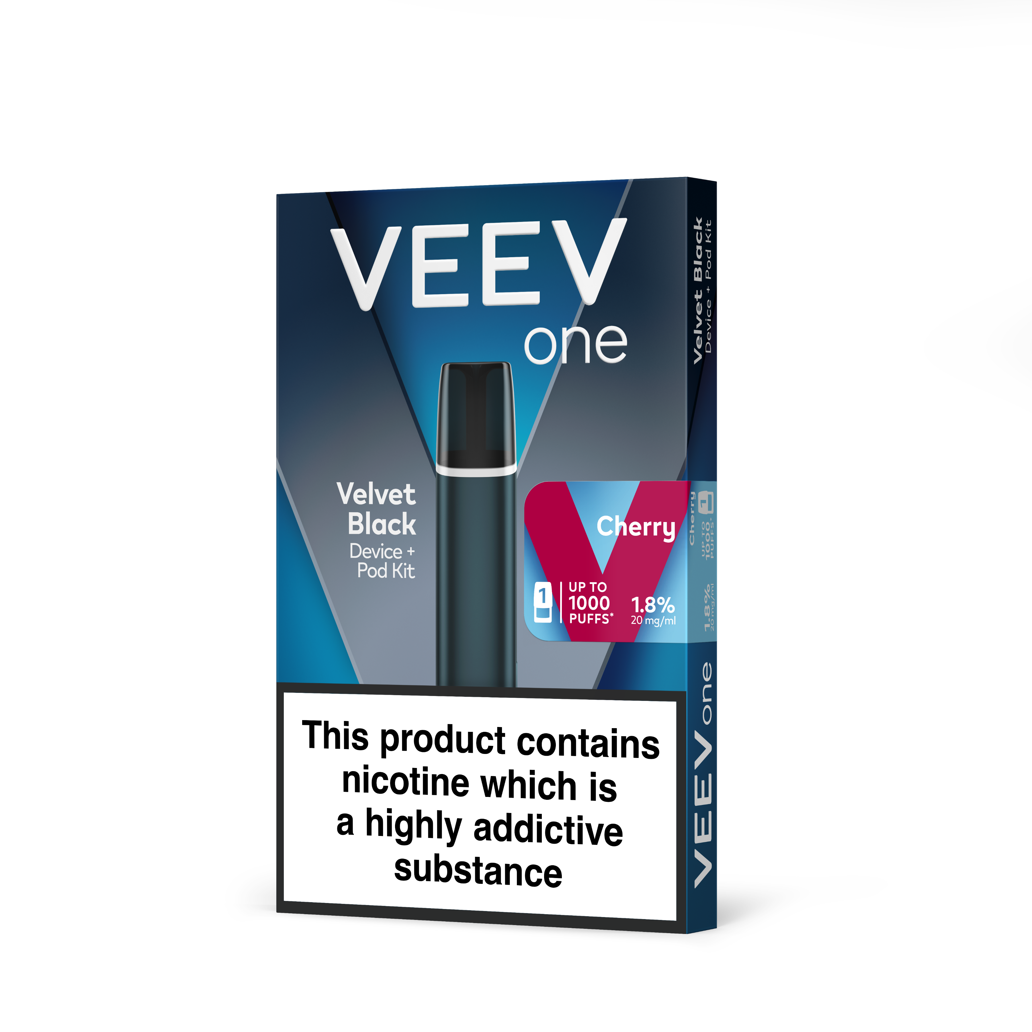 VEEV One Velvet Black with 1 Cherry 1.8% Pod