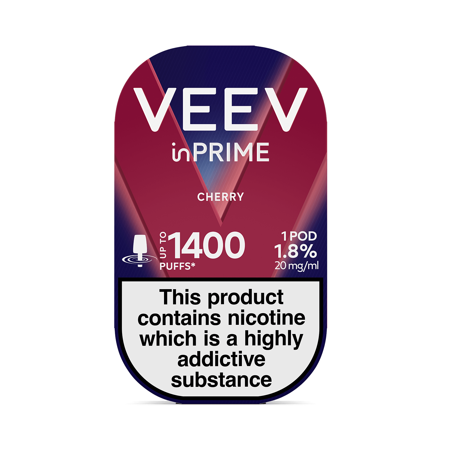 VEEV inPRIME Cherry 1 pod pack (Cherry)