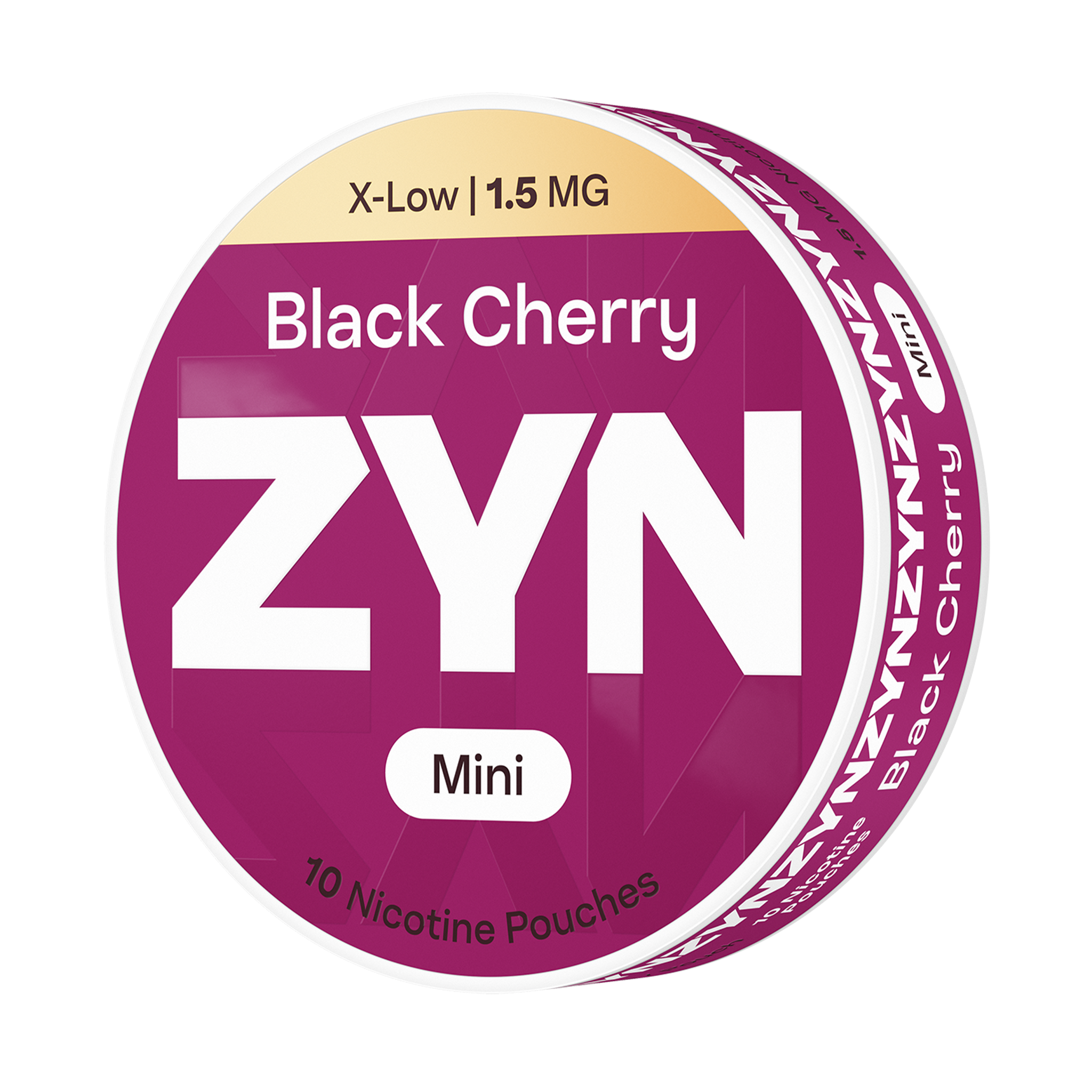 ZYN Black Cherry Mini X-Low 1.5mg (Zyn Black Cherry)