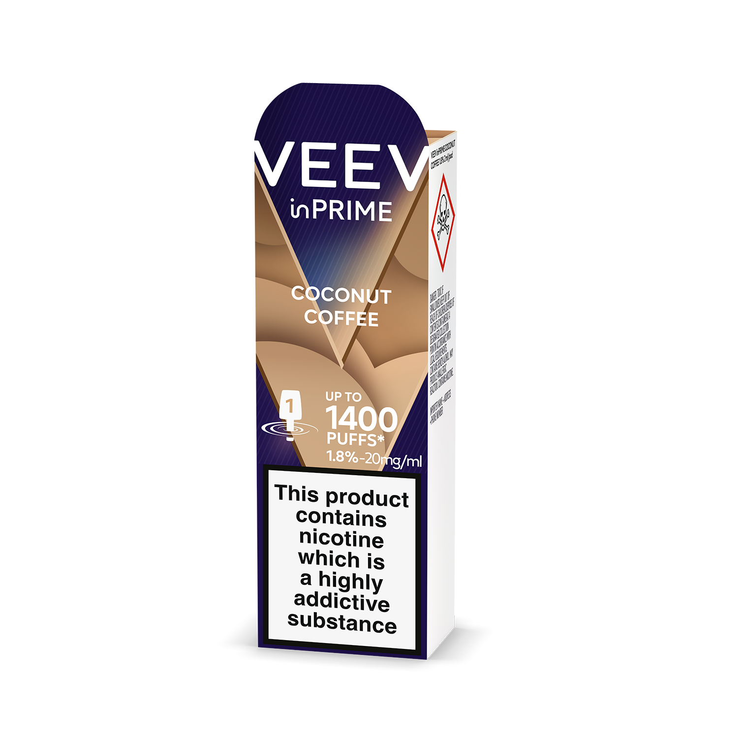 VEEV inPRIME Coconut Coffee 1.8% 1 pod Pack (Coconut Coffee)