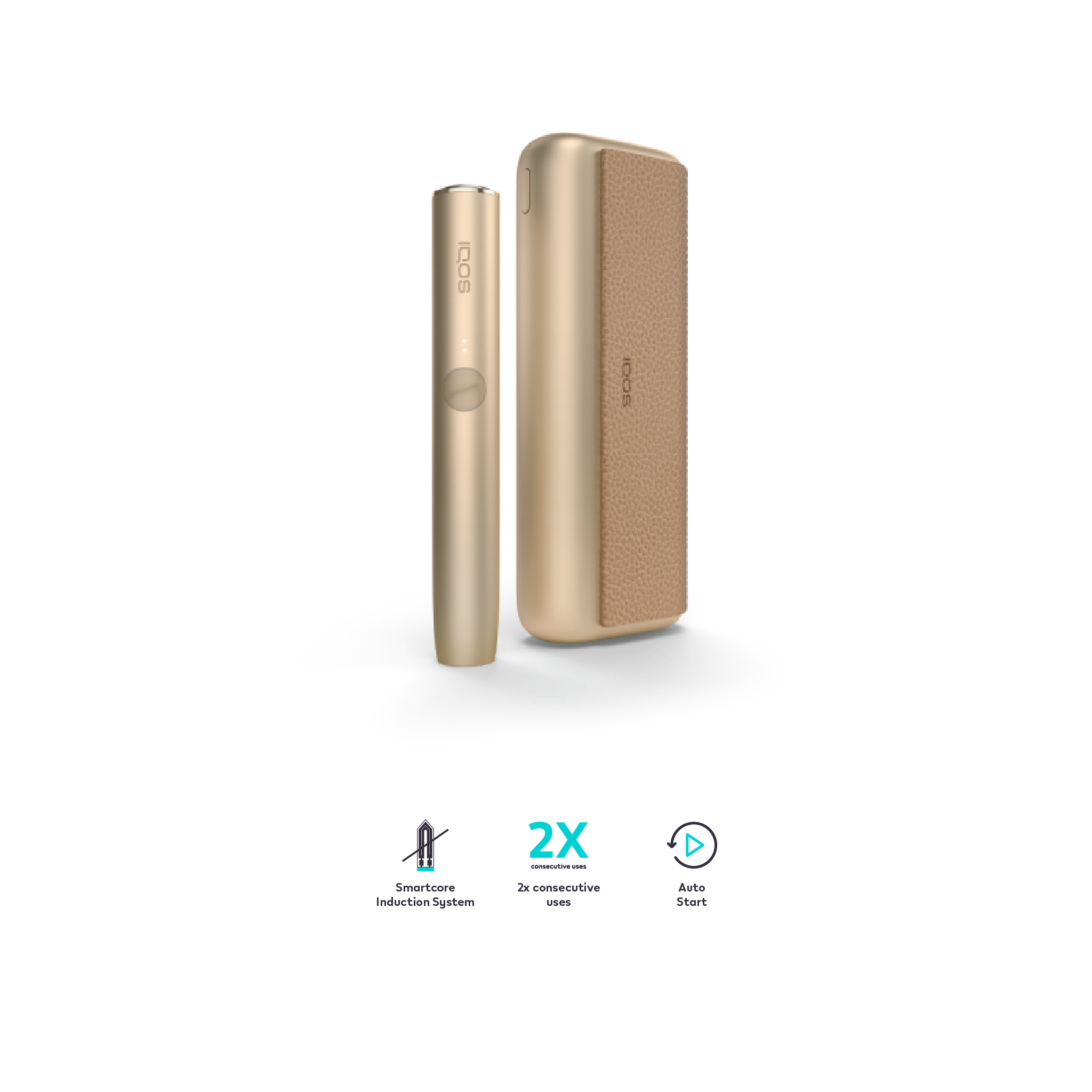 IQOS ILUMA Prime Kit Golden Khaki (Golden Khaki)