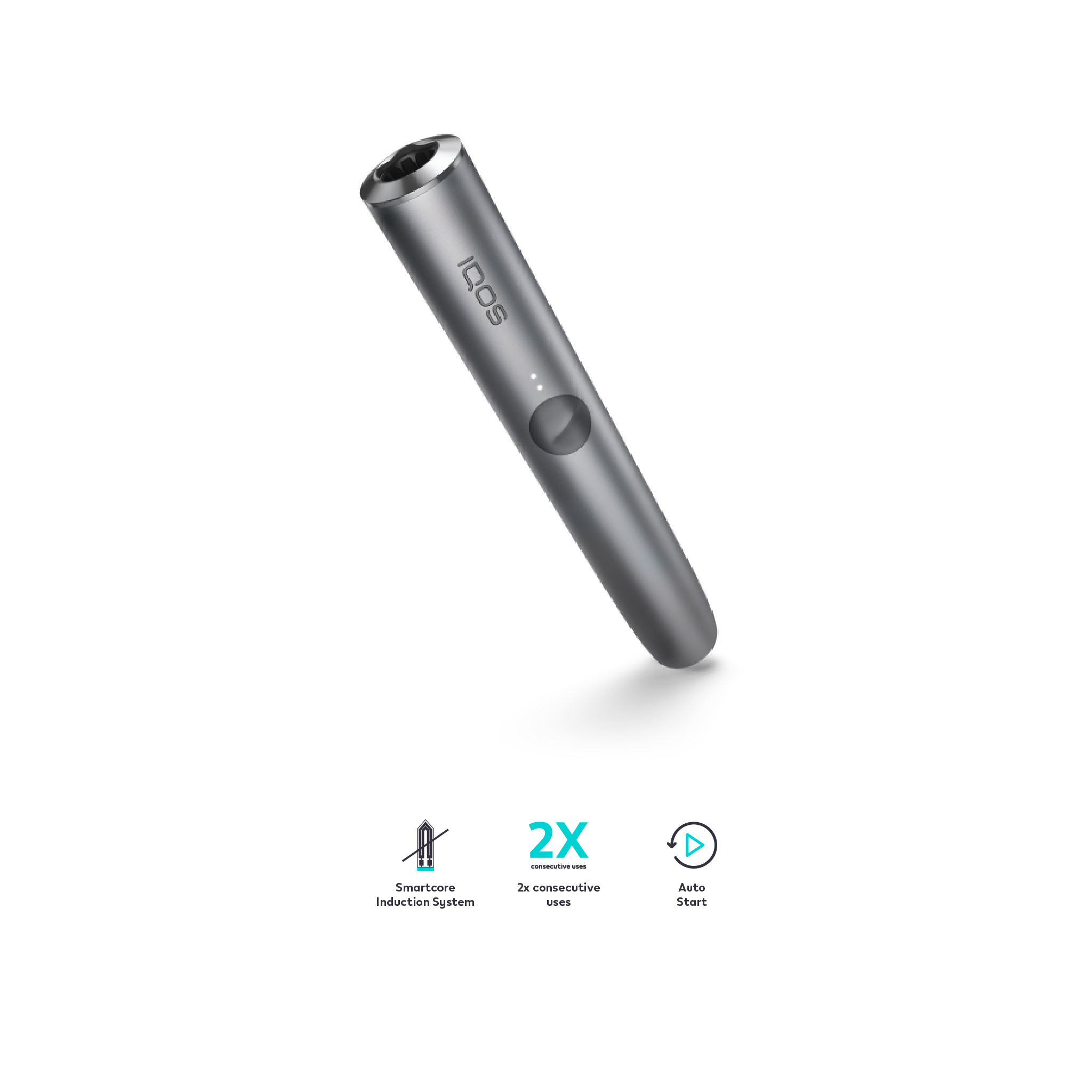 IQOS ILUMA Holder Pebble Grey (Pebble Grey)