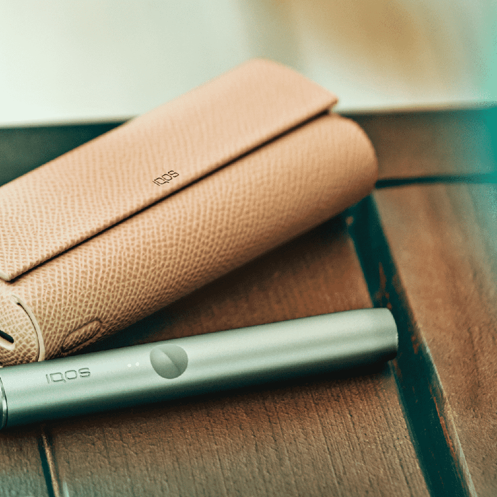 IQOS ILUMA Full Wrap Leather-like Golden Khaki (Golden Khaki)