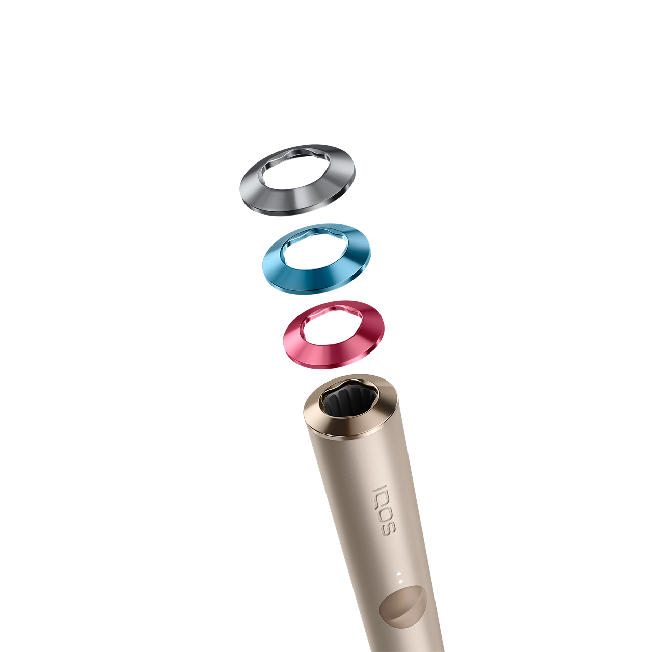 IQOS ILUMA Ring Set Grounded (White)