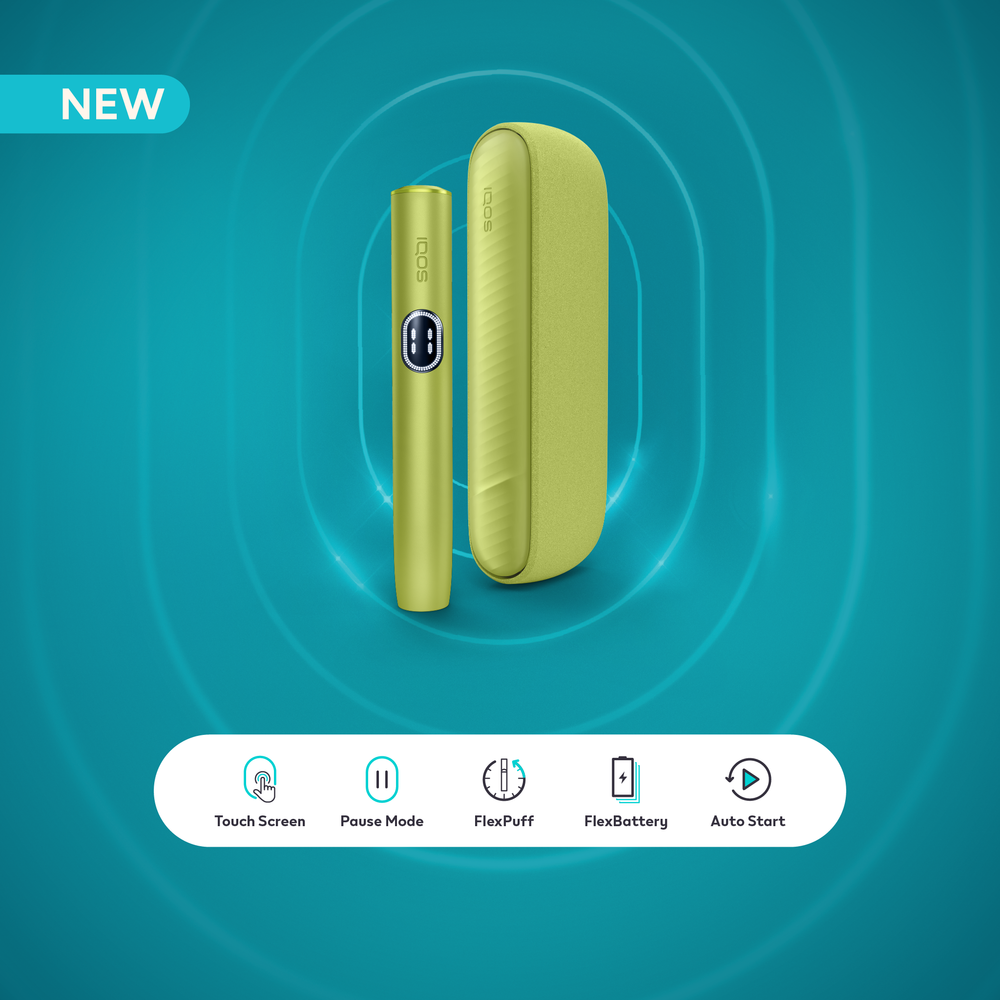 IQOS ILUMA i Leaf Green Kit (Leaf Green)