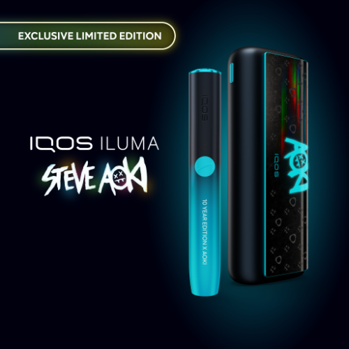 IQOS ILUMA PRIME x STEVE AOKI はらう 3点セット