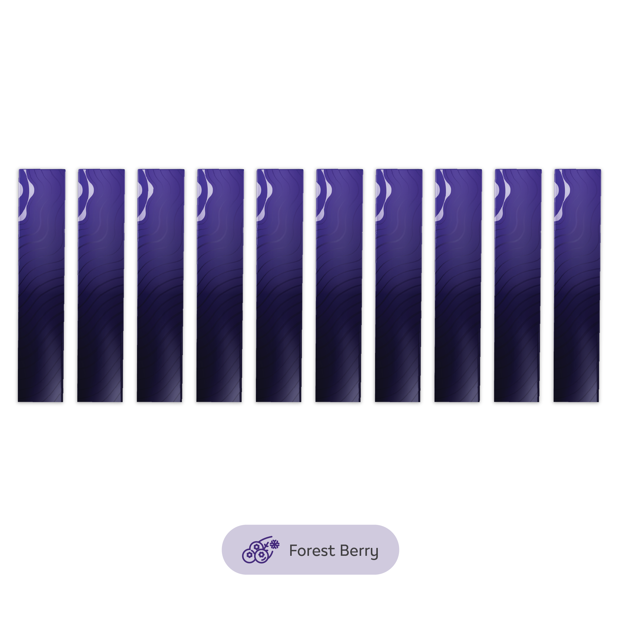 TEREA BLACK PURPLE BUNDLE (10) (Black Purple)