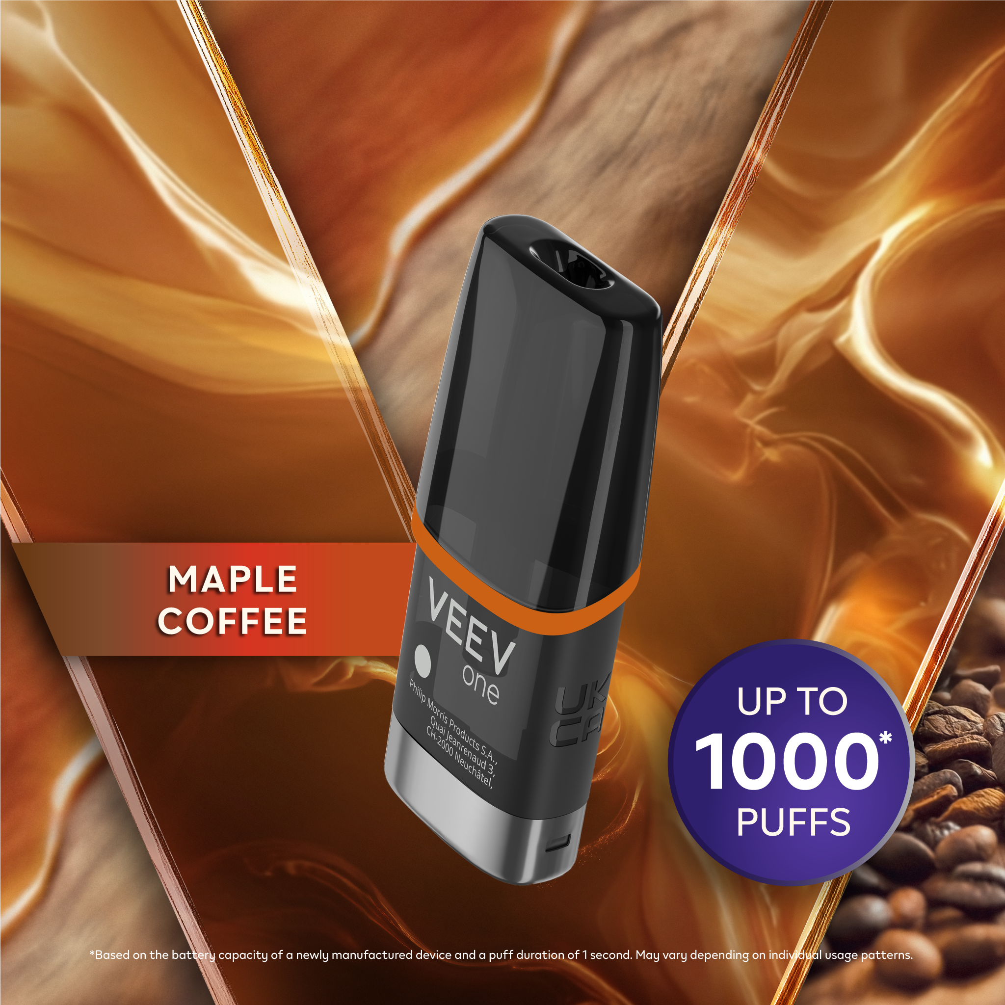 VEEV One Maple Coffee (Coral Pink)