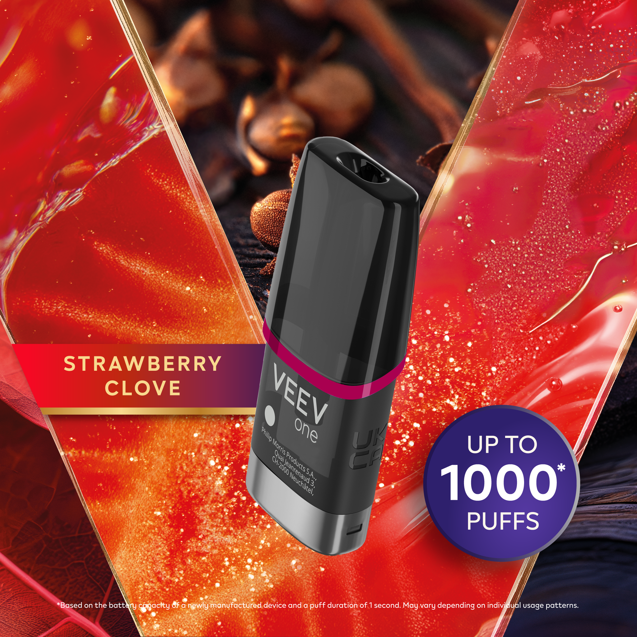 VEEV One Strawberry Clove (Strawberry)