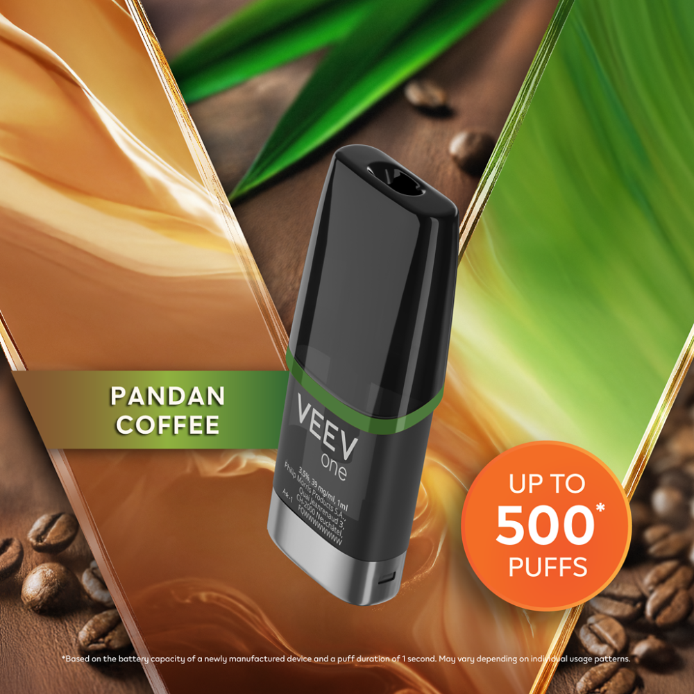 VEEV ONE PANDAN COFFEE 3.5% 1ML (Shiro Roasted Coffee)