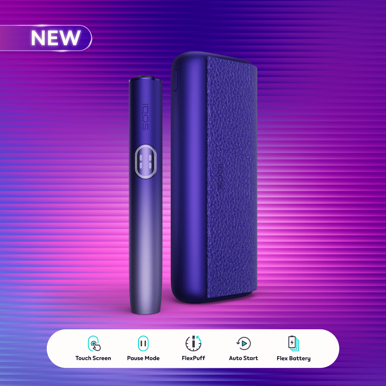 新品　IQOS ILUMA i PRIME エレクトリックパープル IQOS Iluma i Prime - Electric Purple Limited Edition - Buy Online