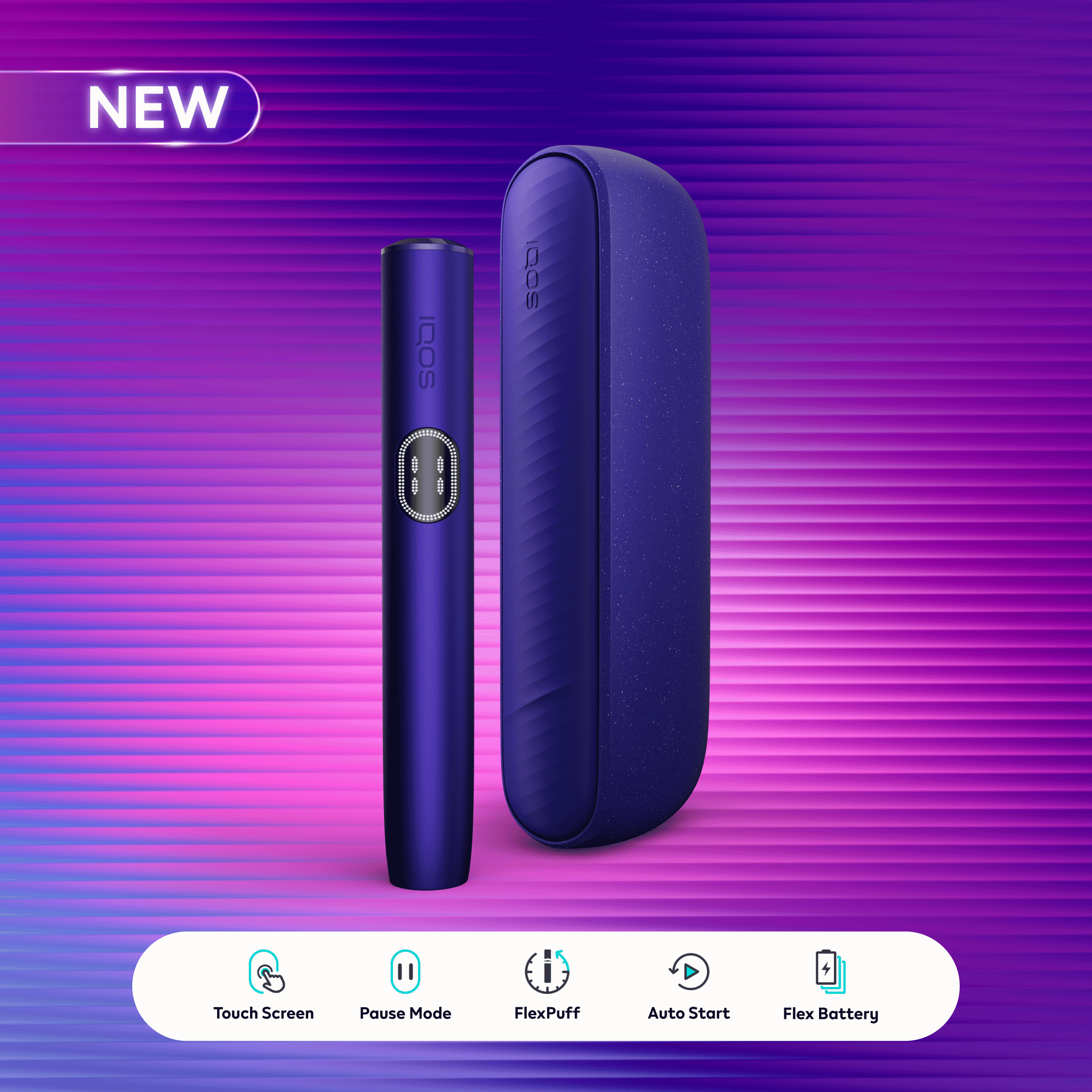 IQOS ILUMA i Kit Electric Purple