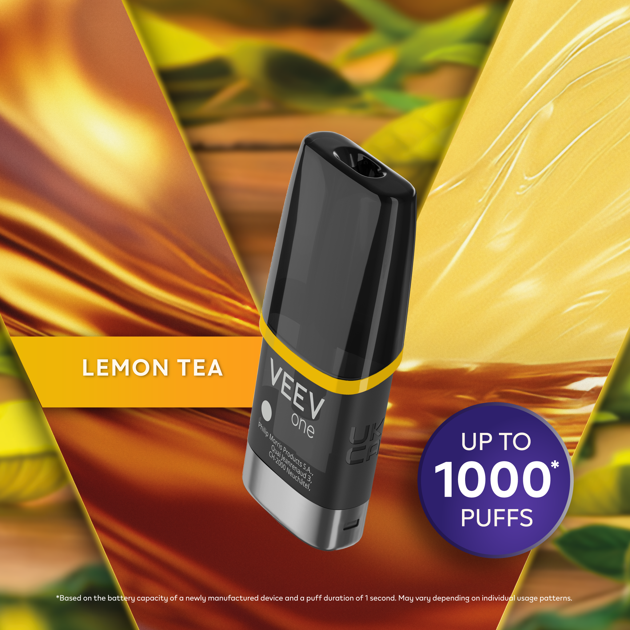 VEEV One Lemon Tea (Lemon Tea)