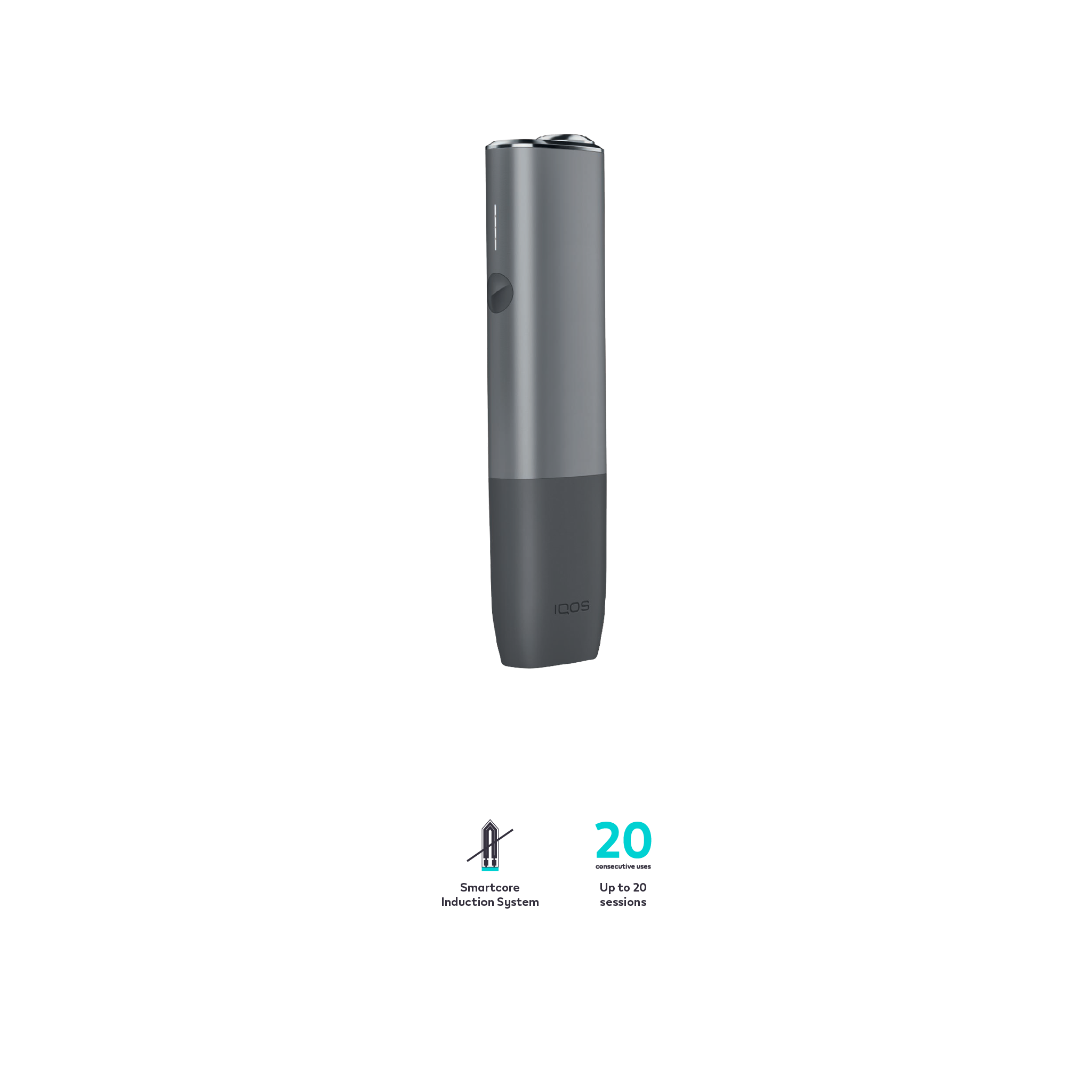 IQOS ILUMA One Kit Pebble Grey (Pebble Grey)