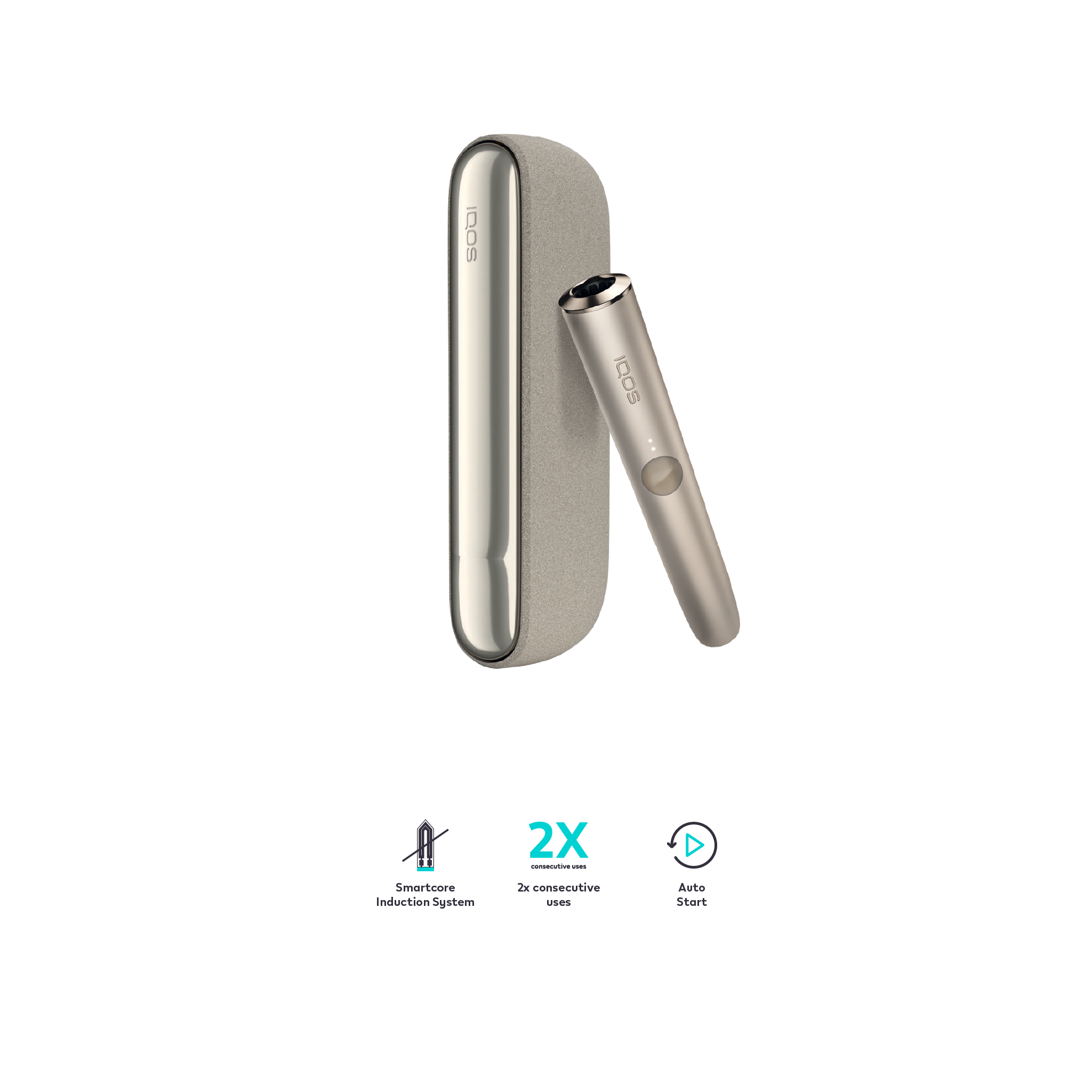 IQOS ILUMA Kit Pebble Beige (Pebble Beige)