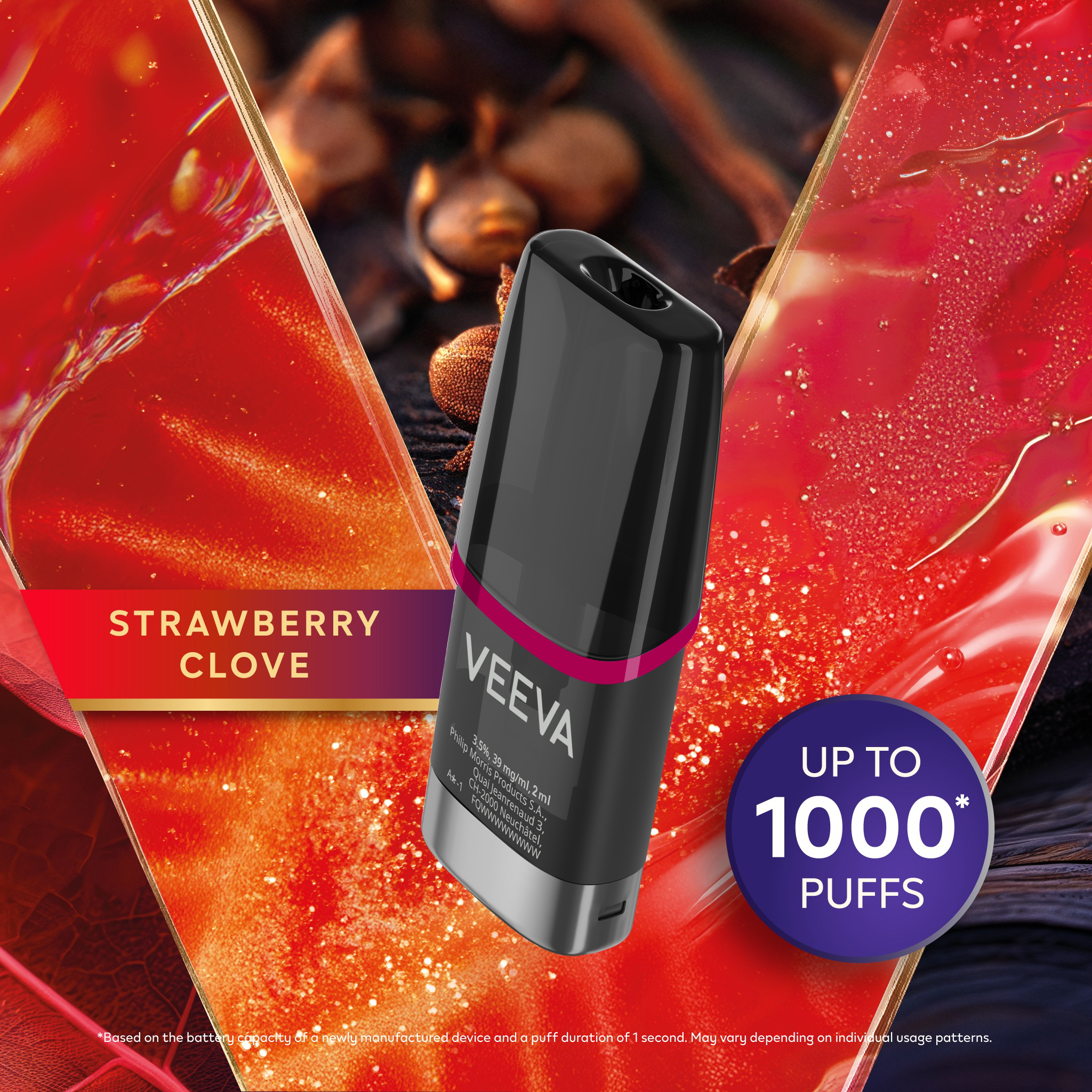 VEEVA Strawberry Clove 3.5% (Strawberry Clove)