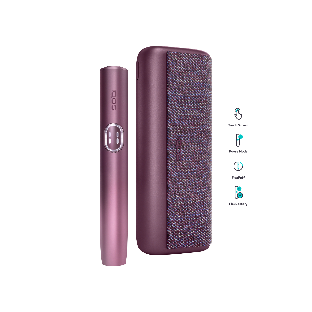 Buy IQOS ILUMA i PRIME Garnet Red Kit Online | IQOS Iraq | IQOS Iraq