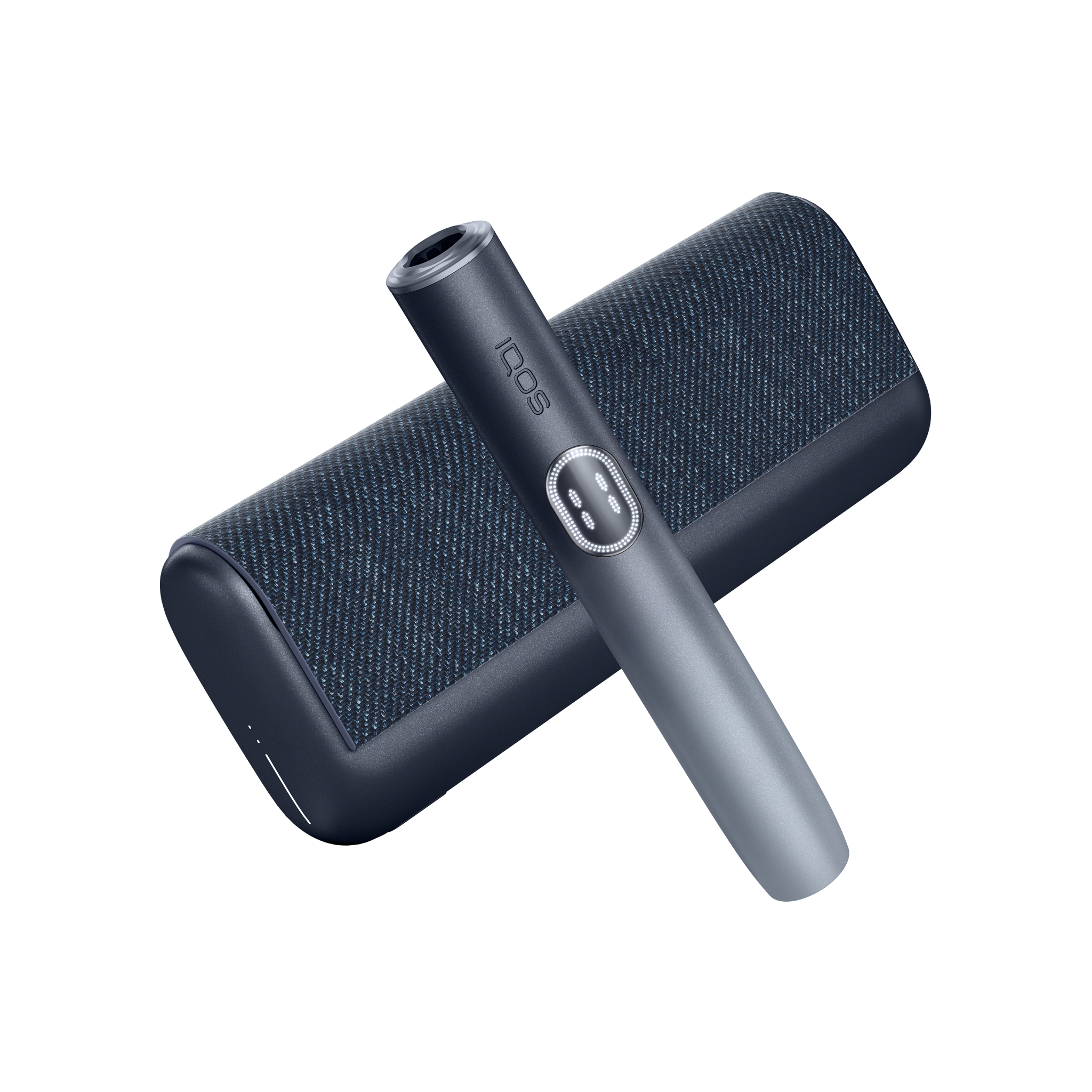 سیستەمی IQOS ILUMA i PRIME بە ڕەنگی ڕەشی تاریک (Midnight Black)