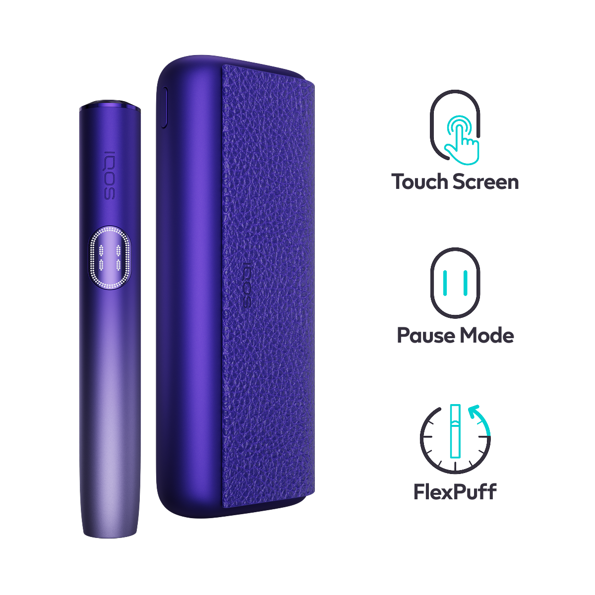 IQOS ILUMA i PRIME Electric Purple Kit (IQOS Electric Purple)