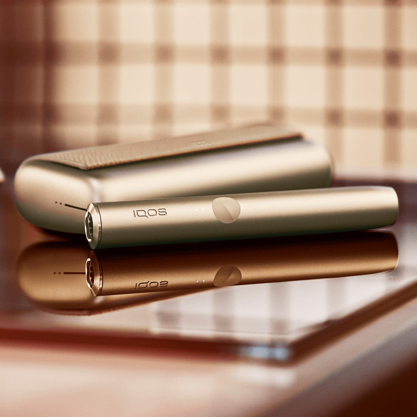 Kit IQOS ILUMA PRIME Gold (Golden Khaki)