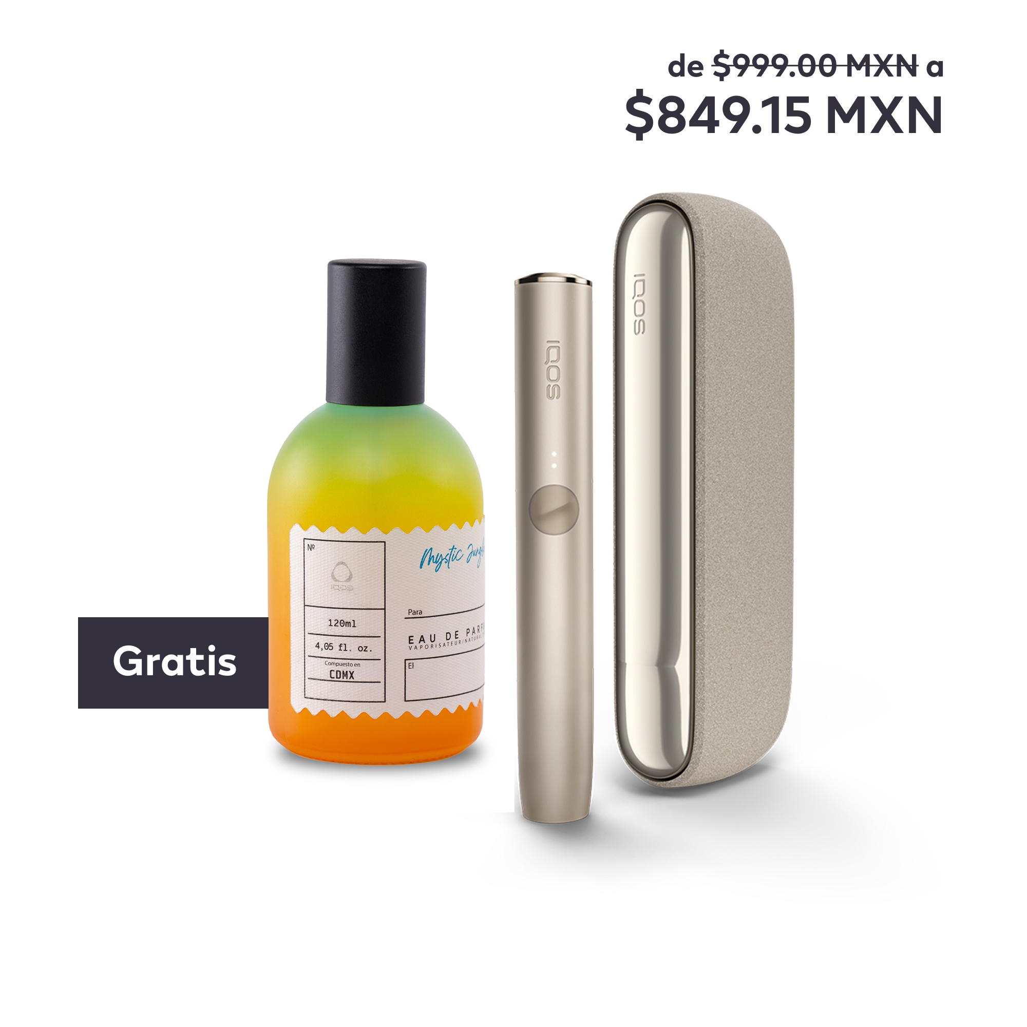 Kit IQOS ILUMA Dorado (Dorado)