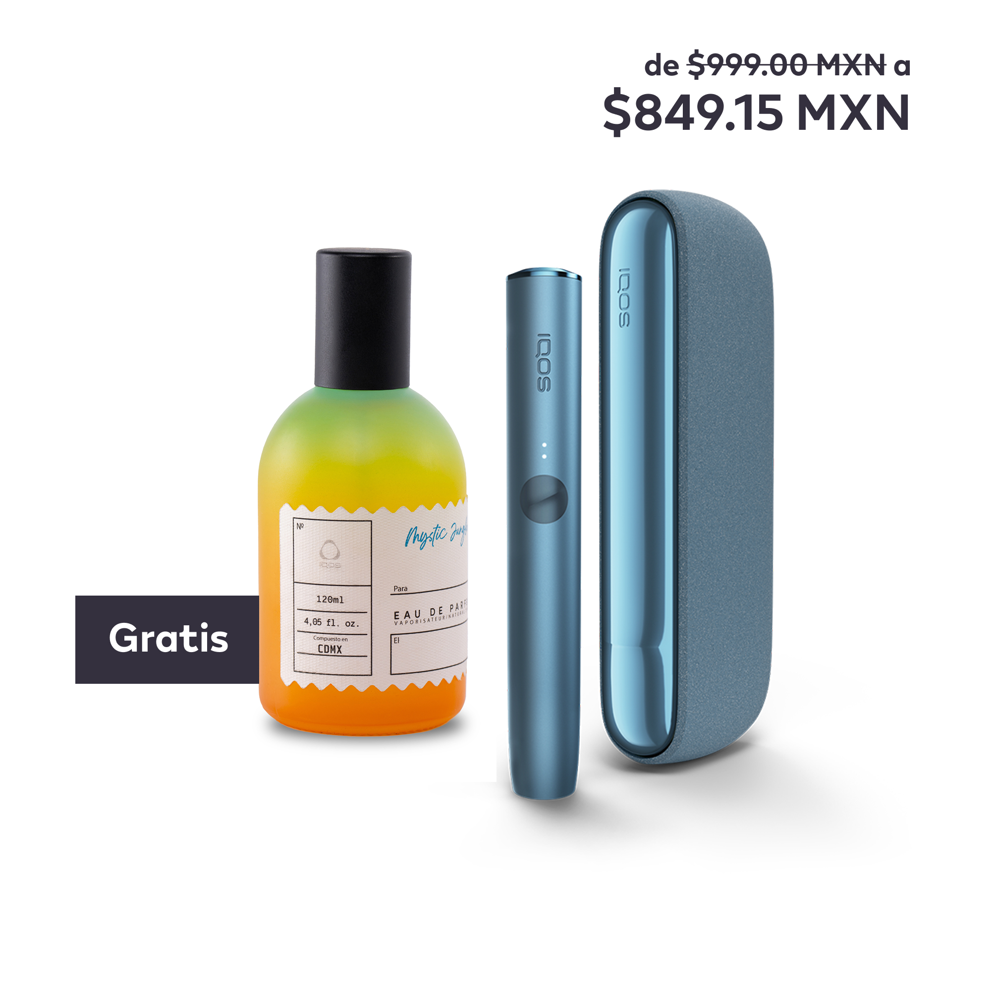 Kit IQOS ILUMA Azul (Azul)