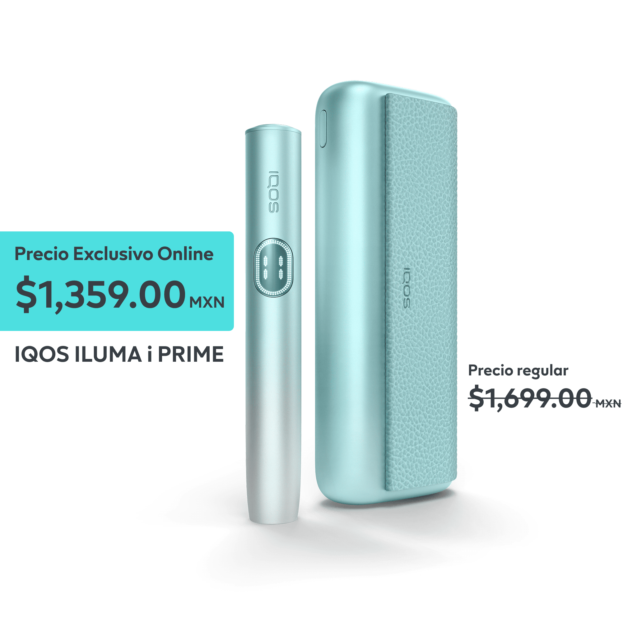 Kit IQOS ILUMA i PRIME Breeze Blue