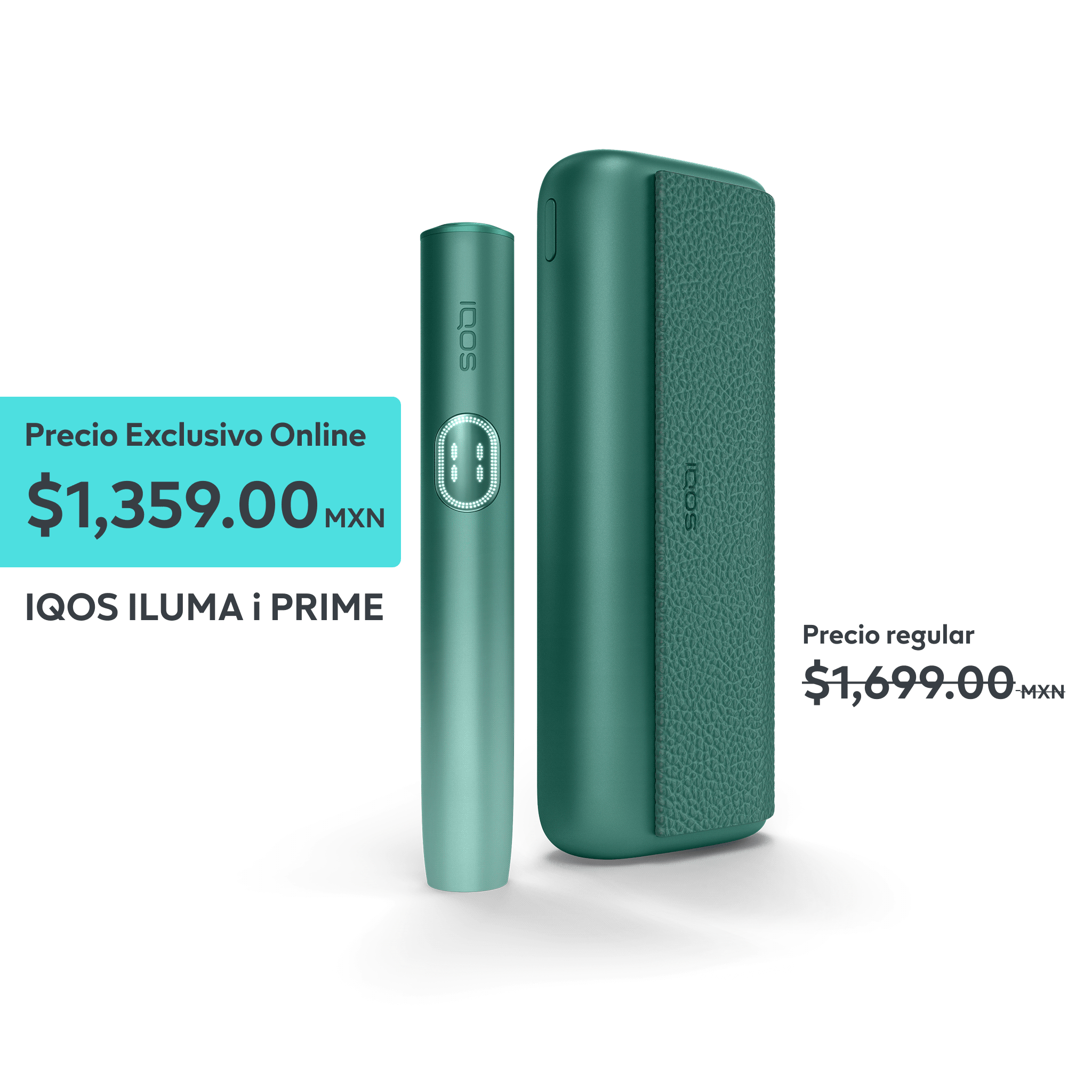 Kit IQOS ILUMA i PRIME Aspen Green